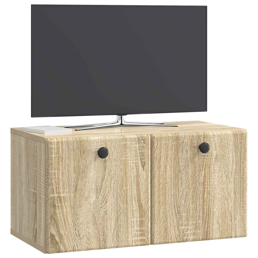 Sieninė TV spintelė Sonoma ąžuolas 59,5 x 31 x 30 cm