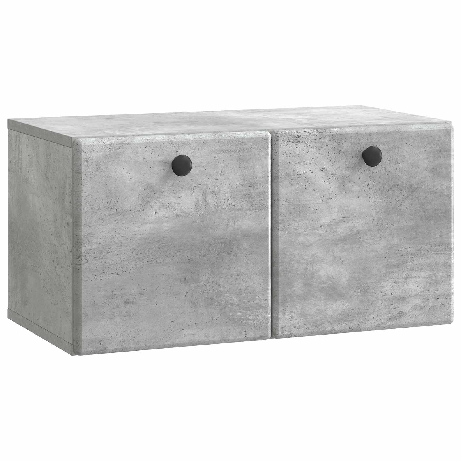 Sieninė TV spintelė Betono pilka 59,5 x 31 x 30 cm