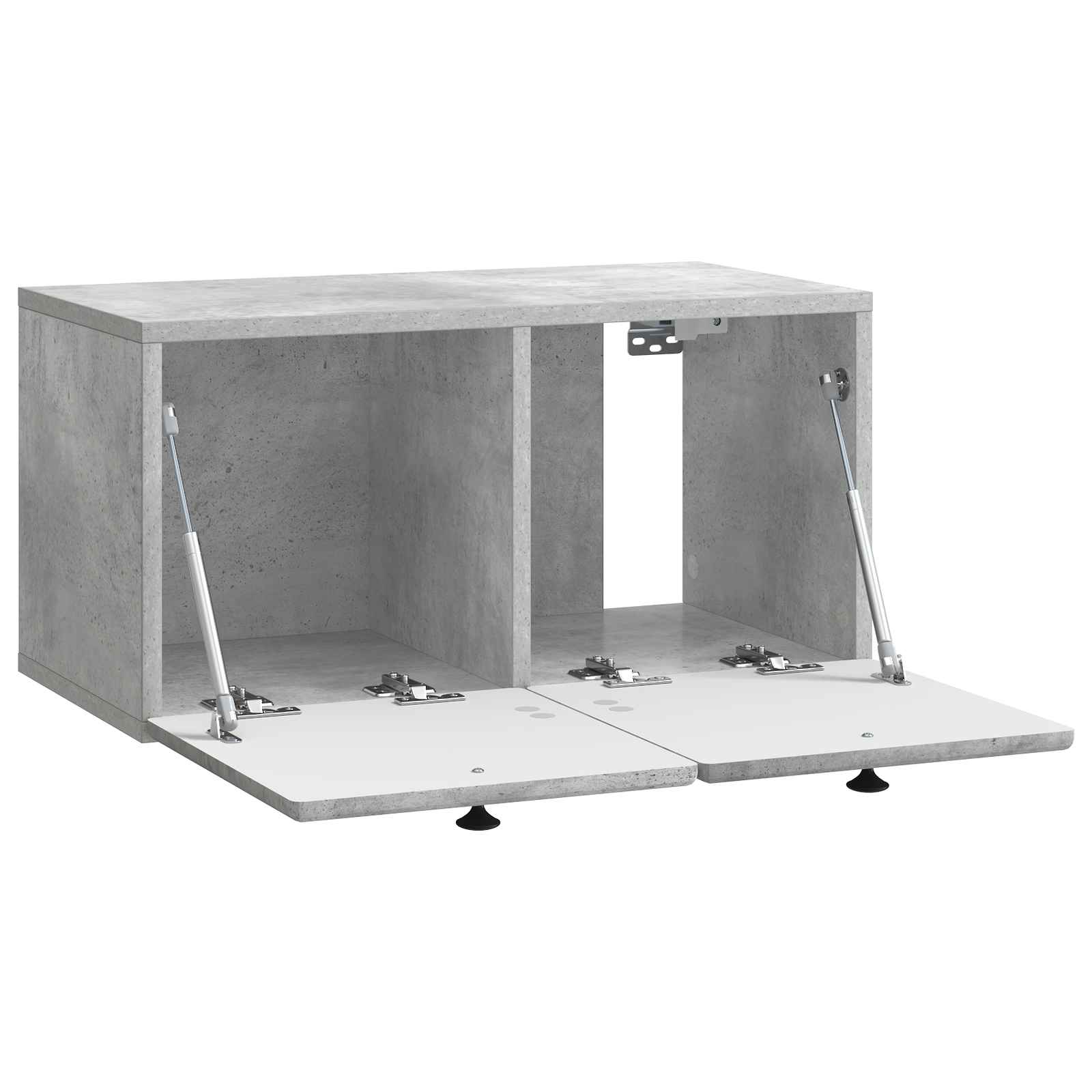 Sieninė TV spintelė Betono pilka 59,5 x 31 x 30 cm
