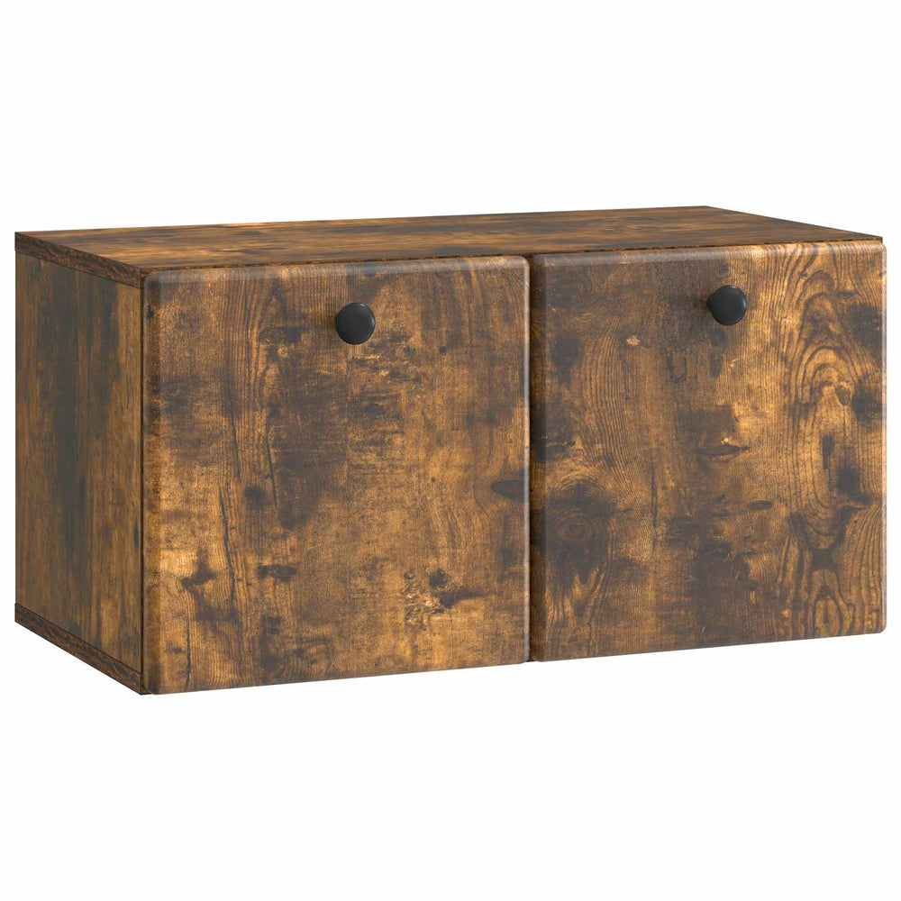Sieninė TV spintelė Dūminio ąžuolo 59,5 x 31 x 30 cm
