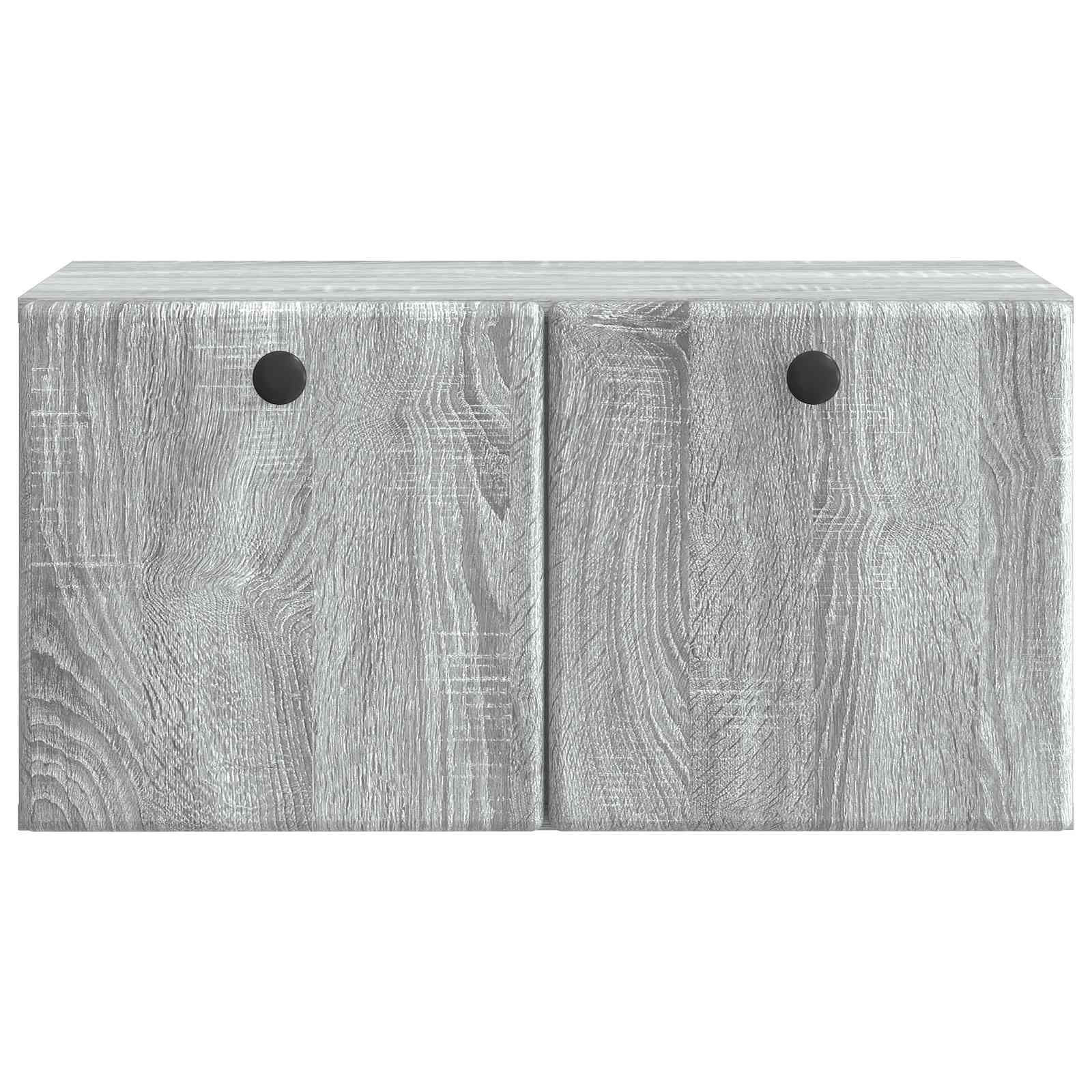 Sieninė TV spintelė Pilka sonoma ąžuolo 59,5 x 31 x 30 cm