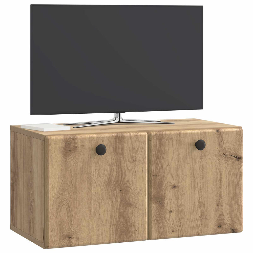 Sieninė TV spintelė Artisano ąžuolo 59,5 x 31 x 30 cm