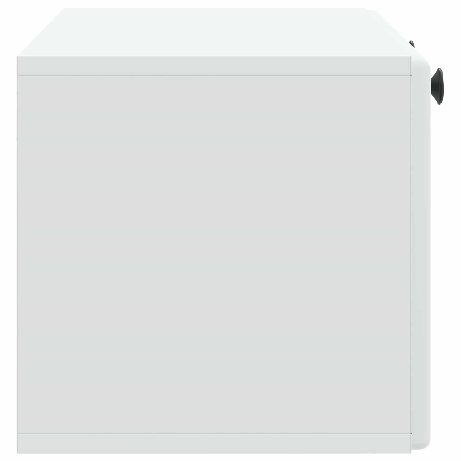 Sieninė TV spintelė 78,5 x 31 x 30 cm Balta Apdirbta mediena
