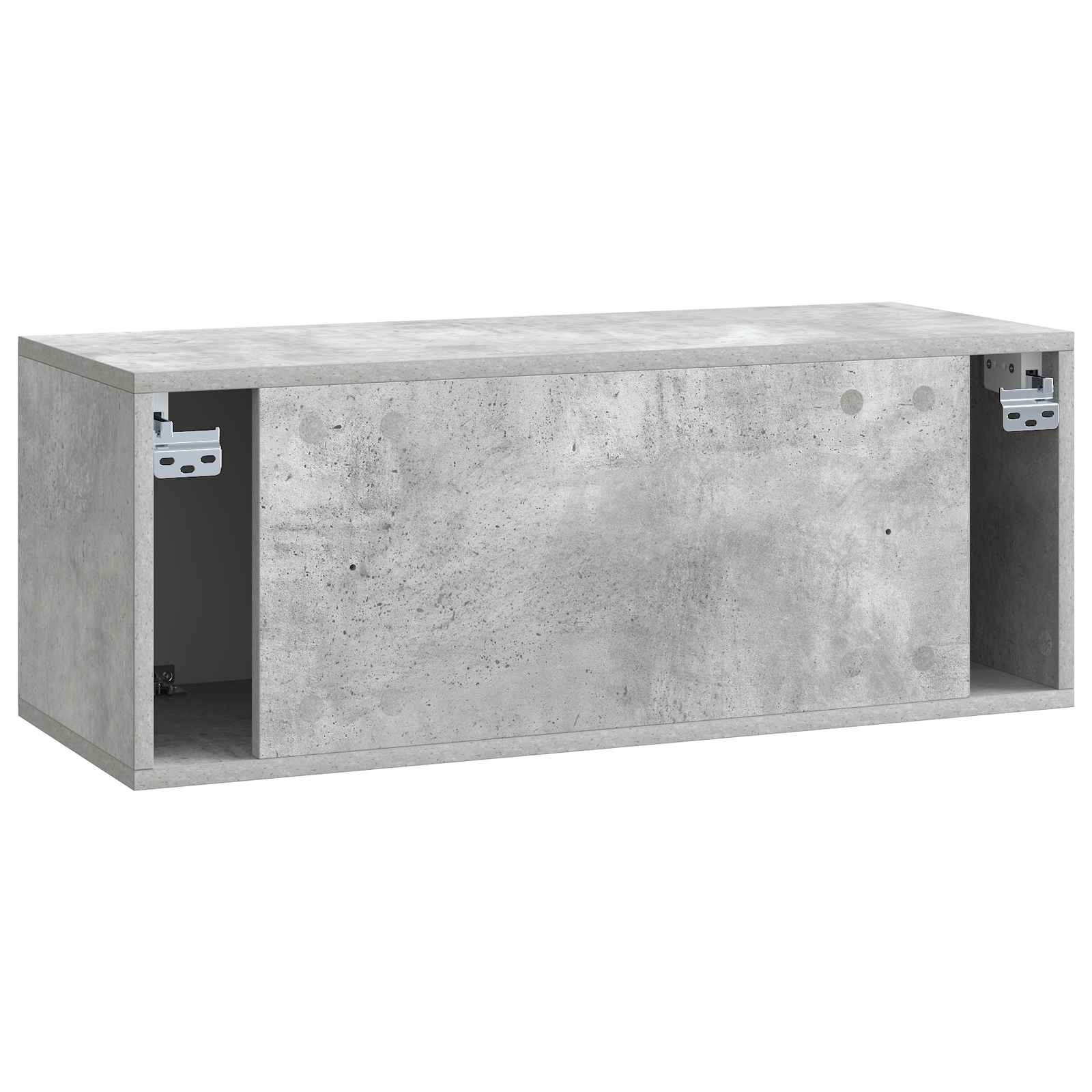 Sieninė TV spintelė Betono pilka 78,5 x 31 x 30 cm