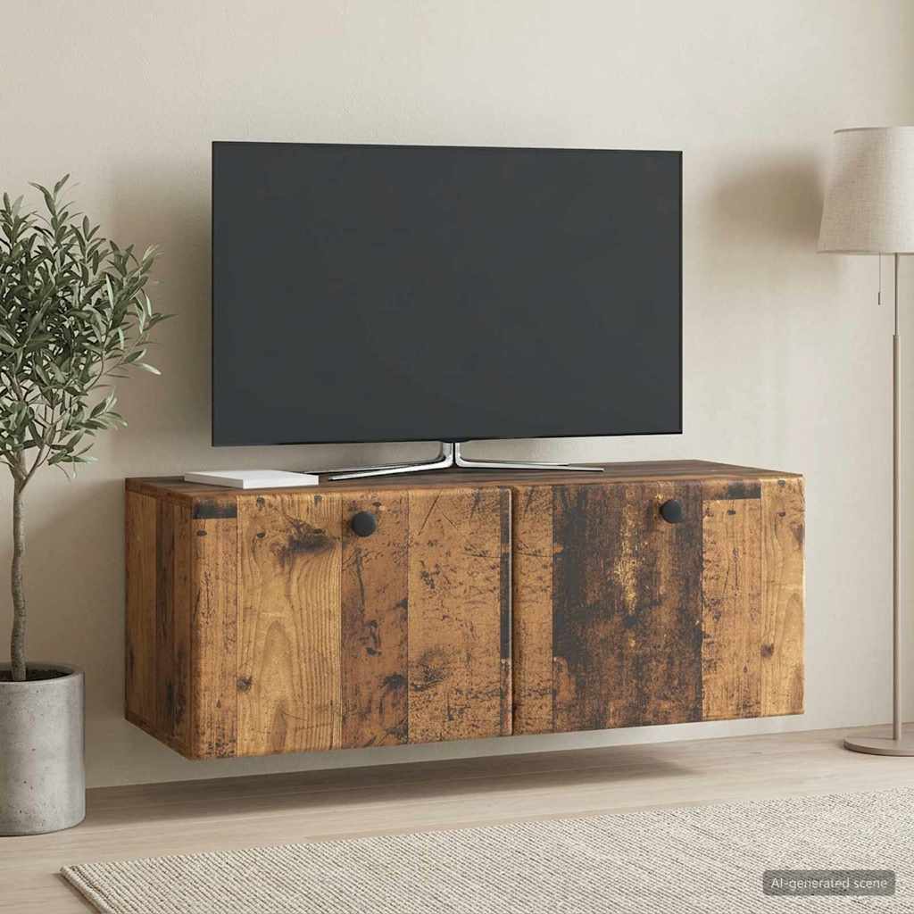 Sieninė TV spintelė Sendintos medienos 78,5 x 31 x 30 cm