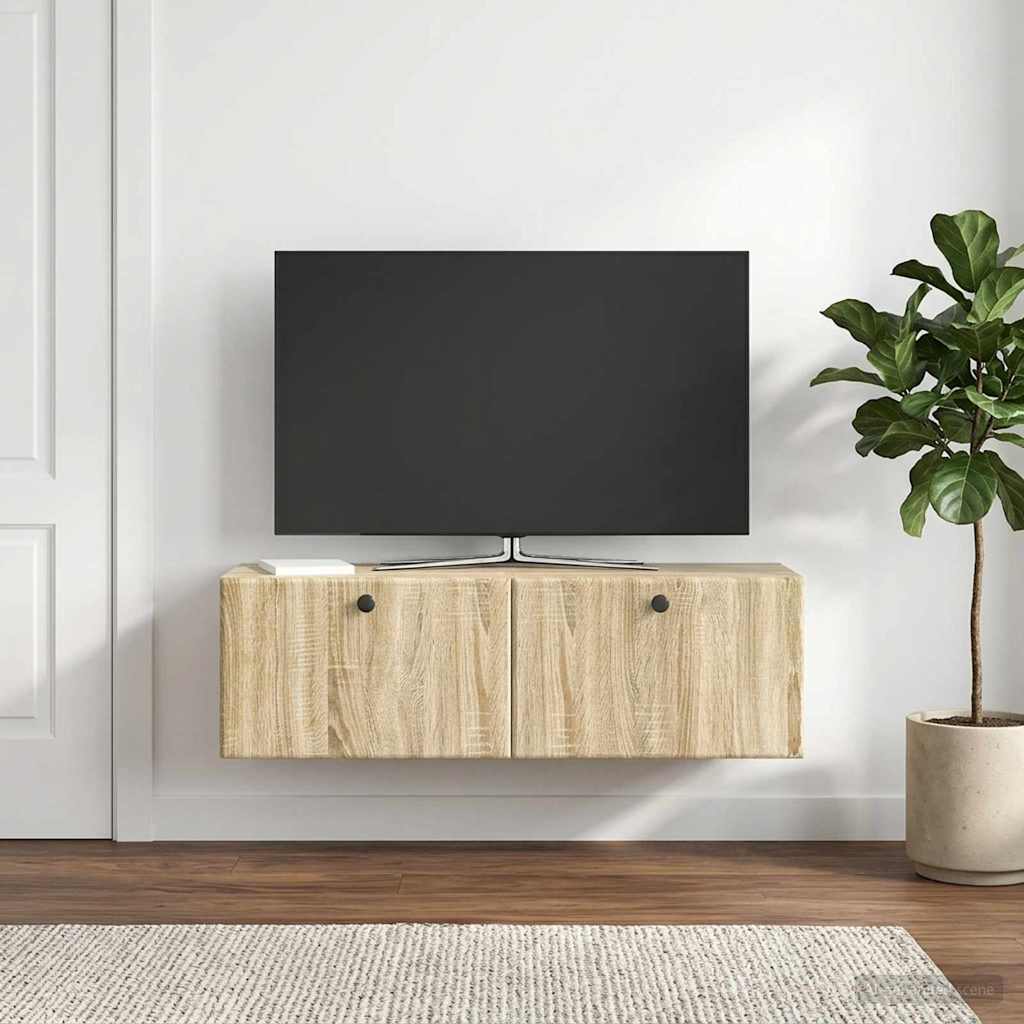 Sienas TV skapis Sonoma ozols 98 x 31 x 30 cm