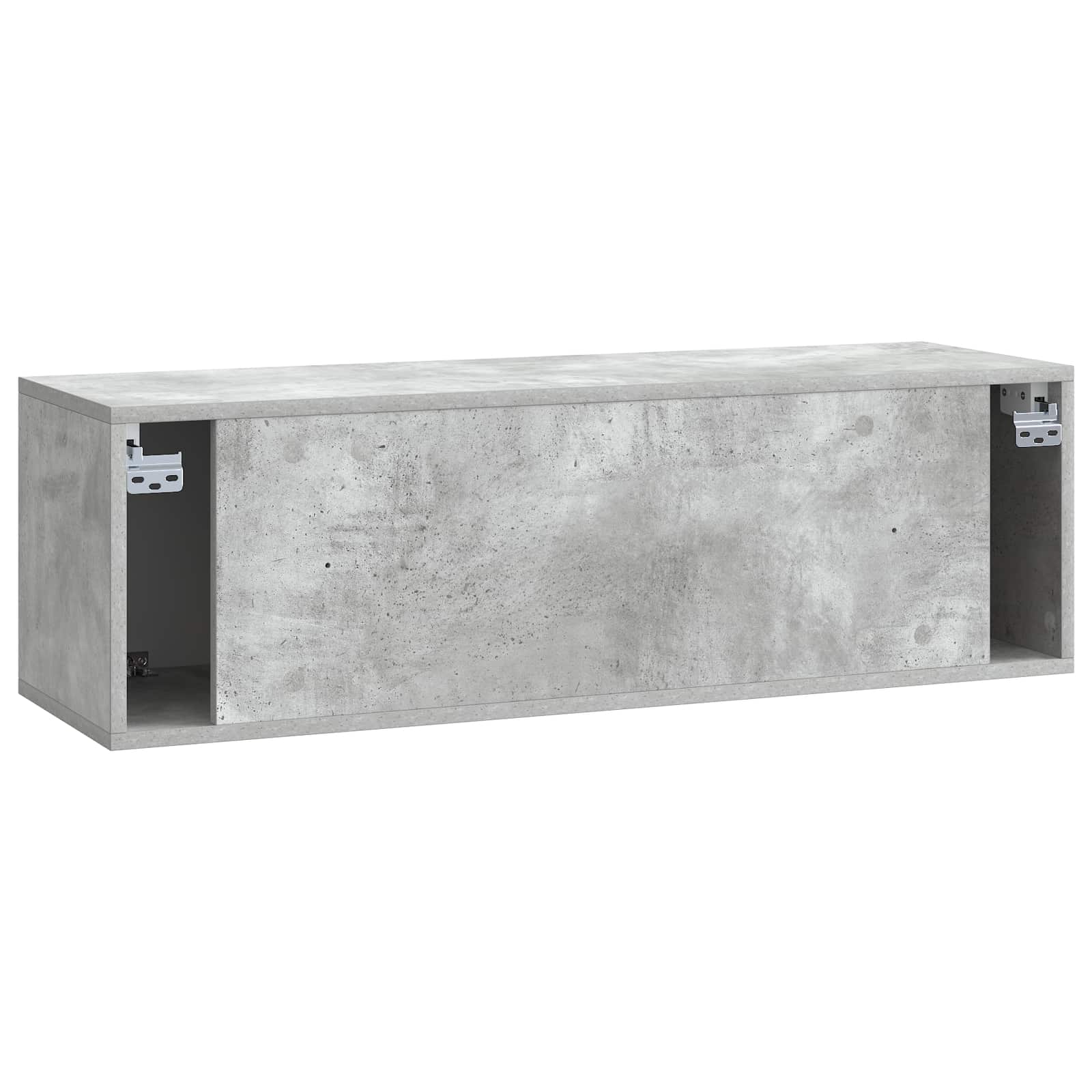 Sienas TV skapis Pelēks betons 98 x 31 x 30 cm