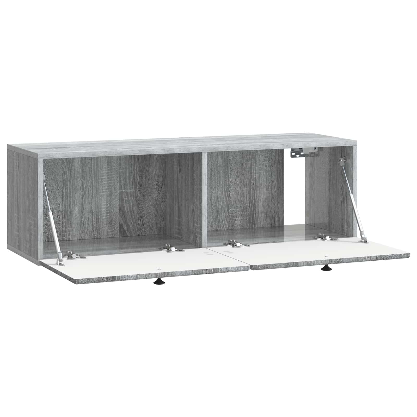 Sieninė TV spintelė Pilka sonoma ąžuolo 98 x 31 x 30 cm