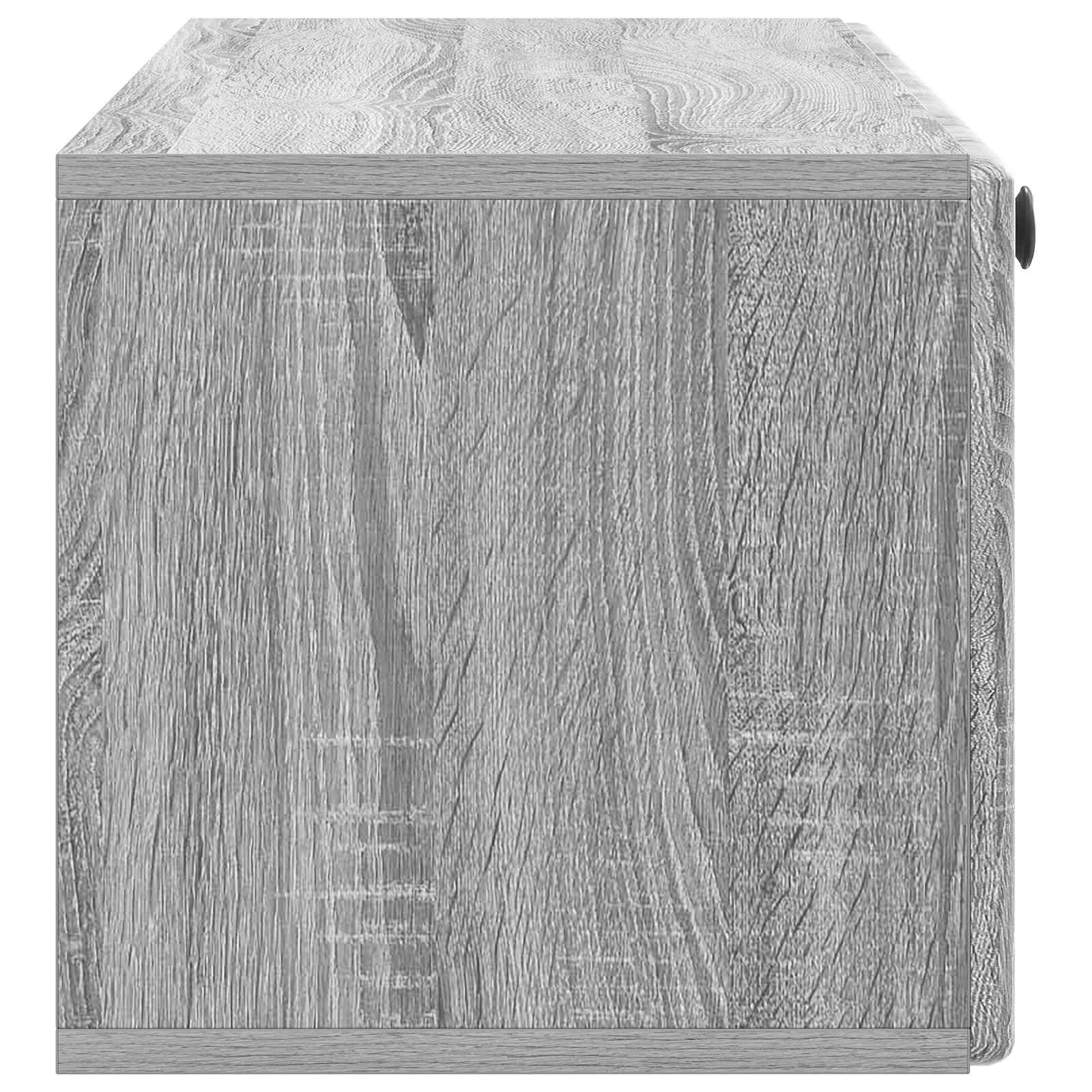 Sieninė TV spintelė Pilka sonoma ąžuolo 98 x 31 x 30 cm