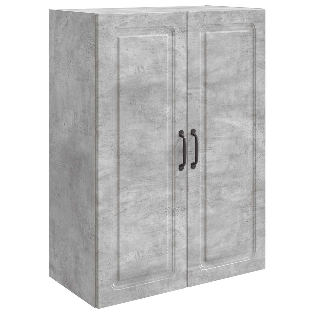 Prie sienos montuojama spinta Betono pilka 66 x 34,5 x 90 cm