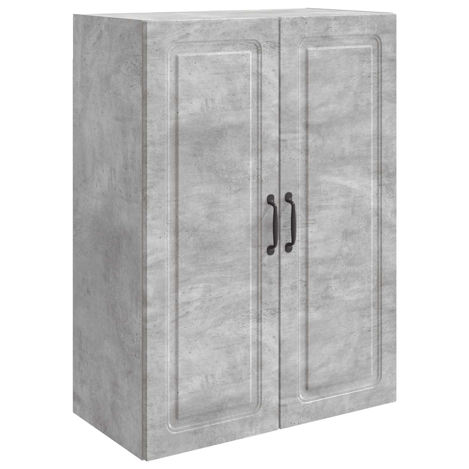 Prie sienos montuojama spinta Betono pilka 66 x 34,5 x 90 cm