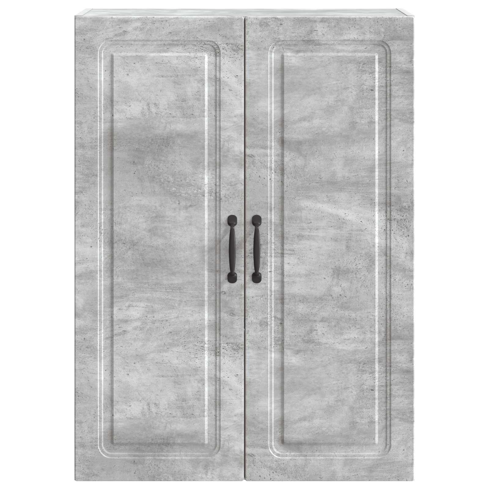 Prie sienos montuojama spinta Betono pilka 66 x 34,5 x 90 cm
