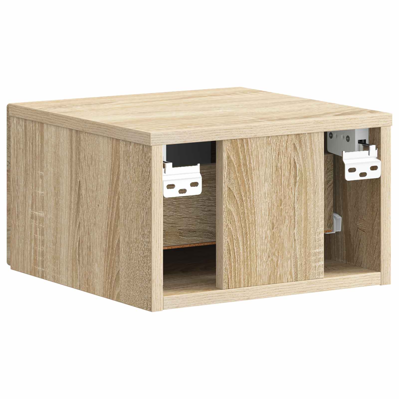 Sieninis naktinis staliukas Sonoma ąžuolas 34,5 x 33 x 20 cm