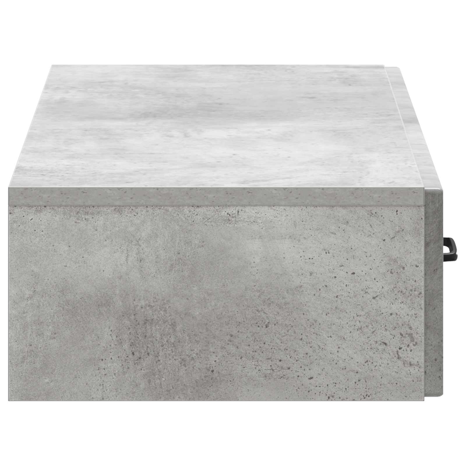 Sieninis šoninis staliukas Betono pilka 87,5 x 34,5 x 17 cm