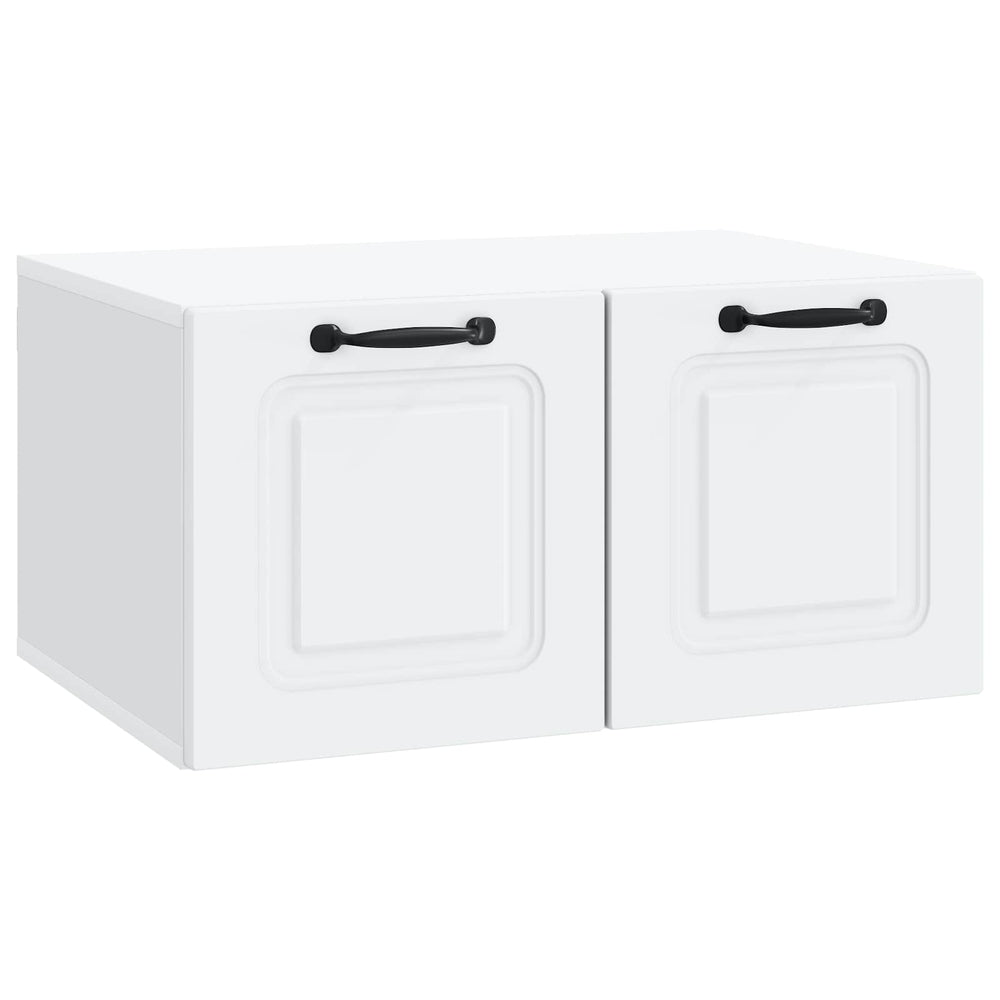 Sieninė TV spintelė Balta 59,5 x 41 x 30 cm Apdirbta mediena