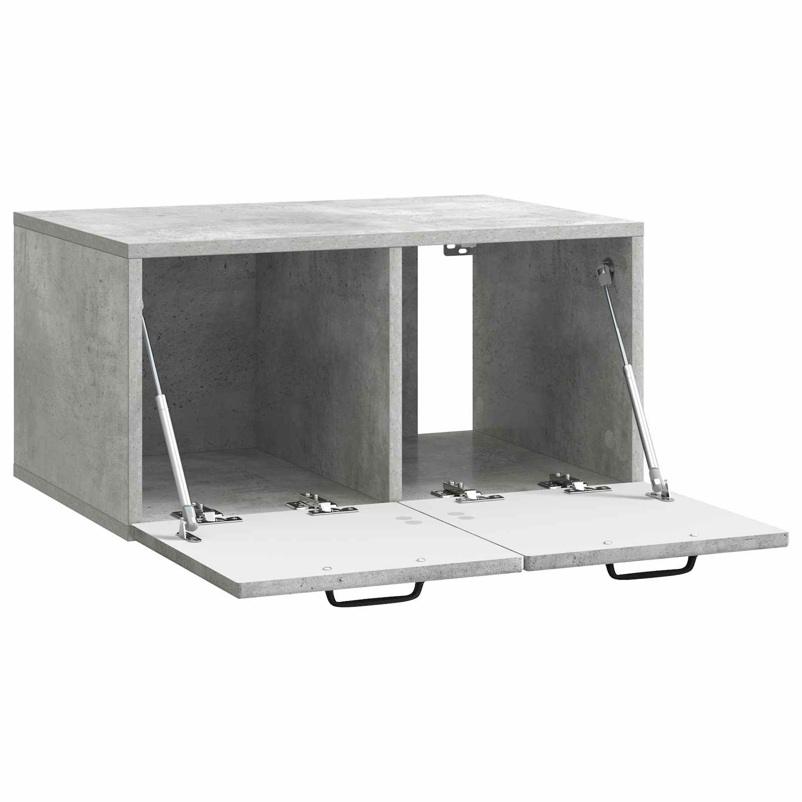 Sieninė TV spintelė Betono pilka 59,5 x 41 x 30 cm
