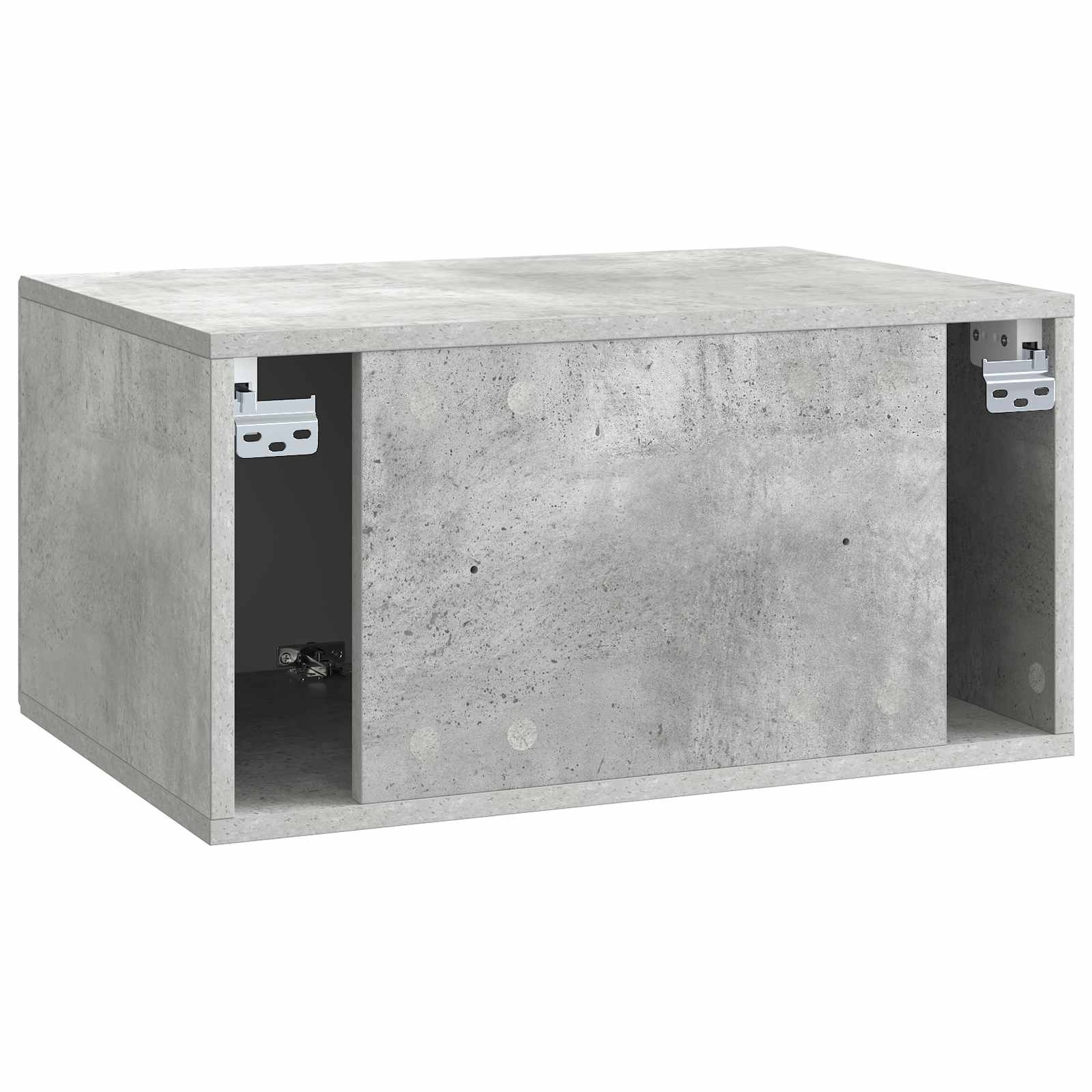 Sieninė TV spintelė Betono pilka 59,5 x 41 x 30 cm