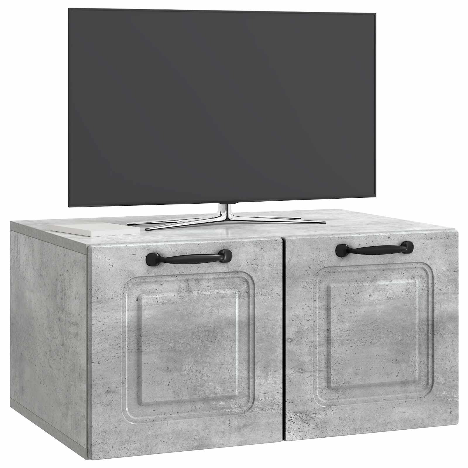 Sieninė TV spintelė Betono pilka 59,5 x 41 x 30 cm