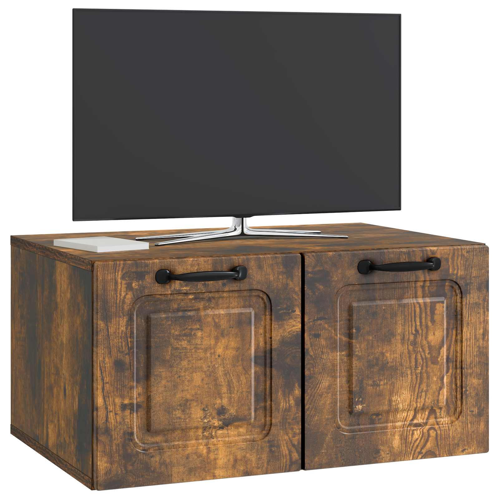 Sieninė TV spintelė Dūminio ąžuolo 59,5 x 41 x 30 cm