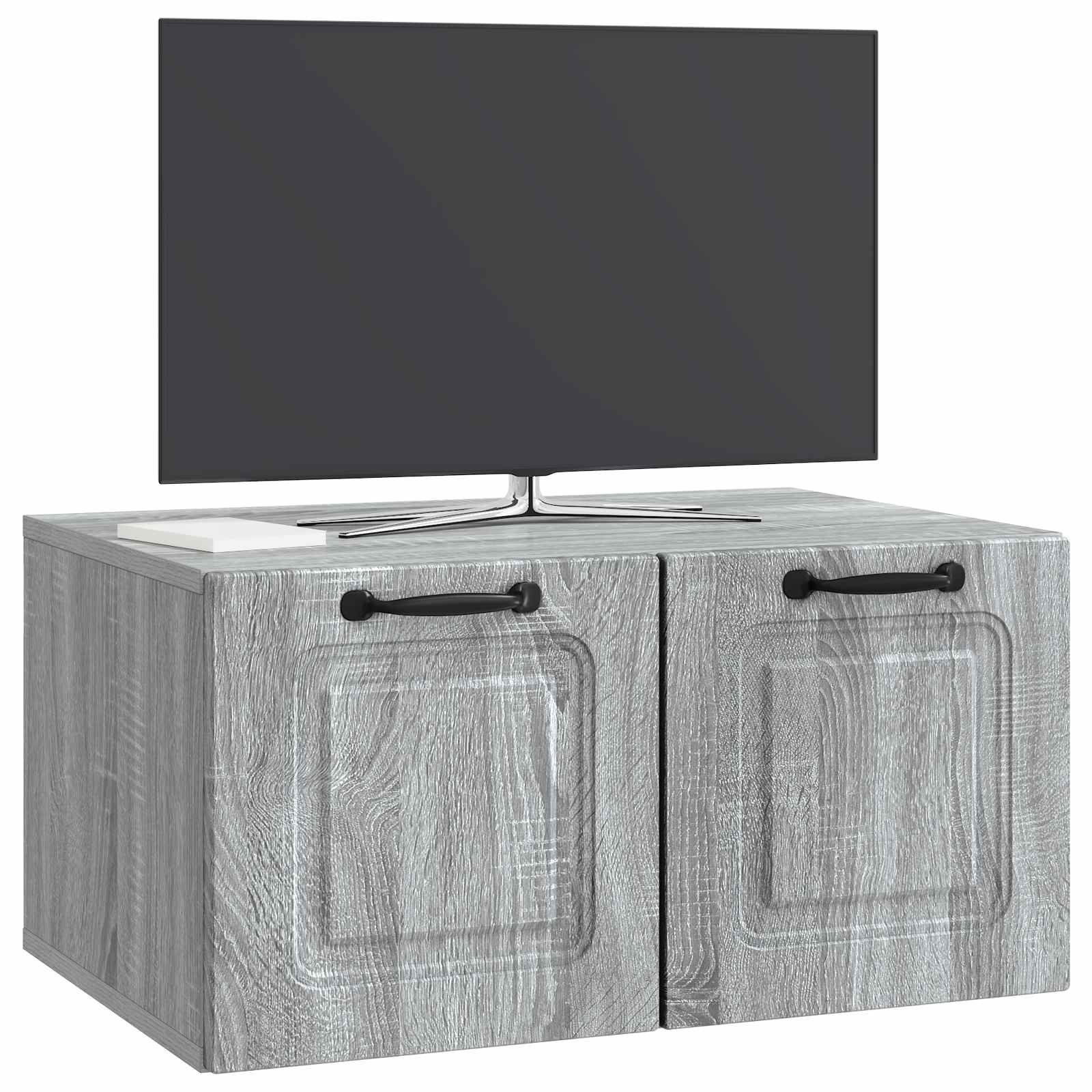 Sieninė TV spintelė Pilka sonoma ąžuolo 59,5 x 41 x 30 cm