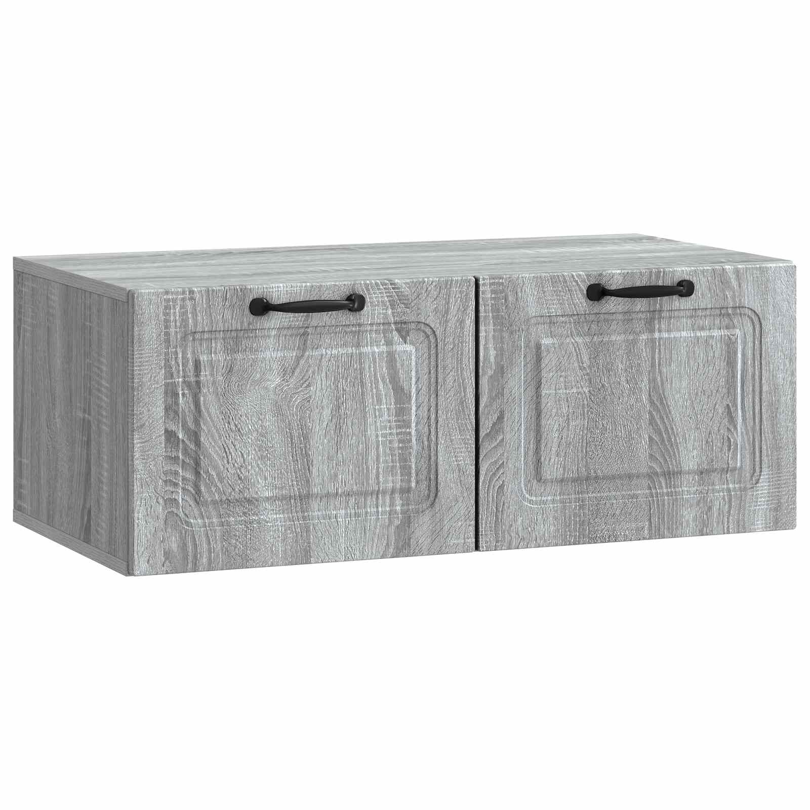 Sieninė TV spintelė Pilka sonoma ąžuolo 78,5 x 41 x 30 cm