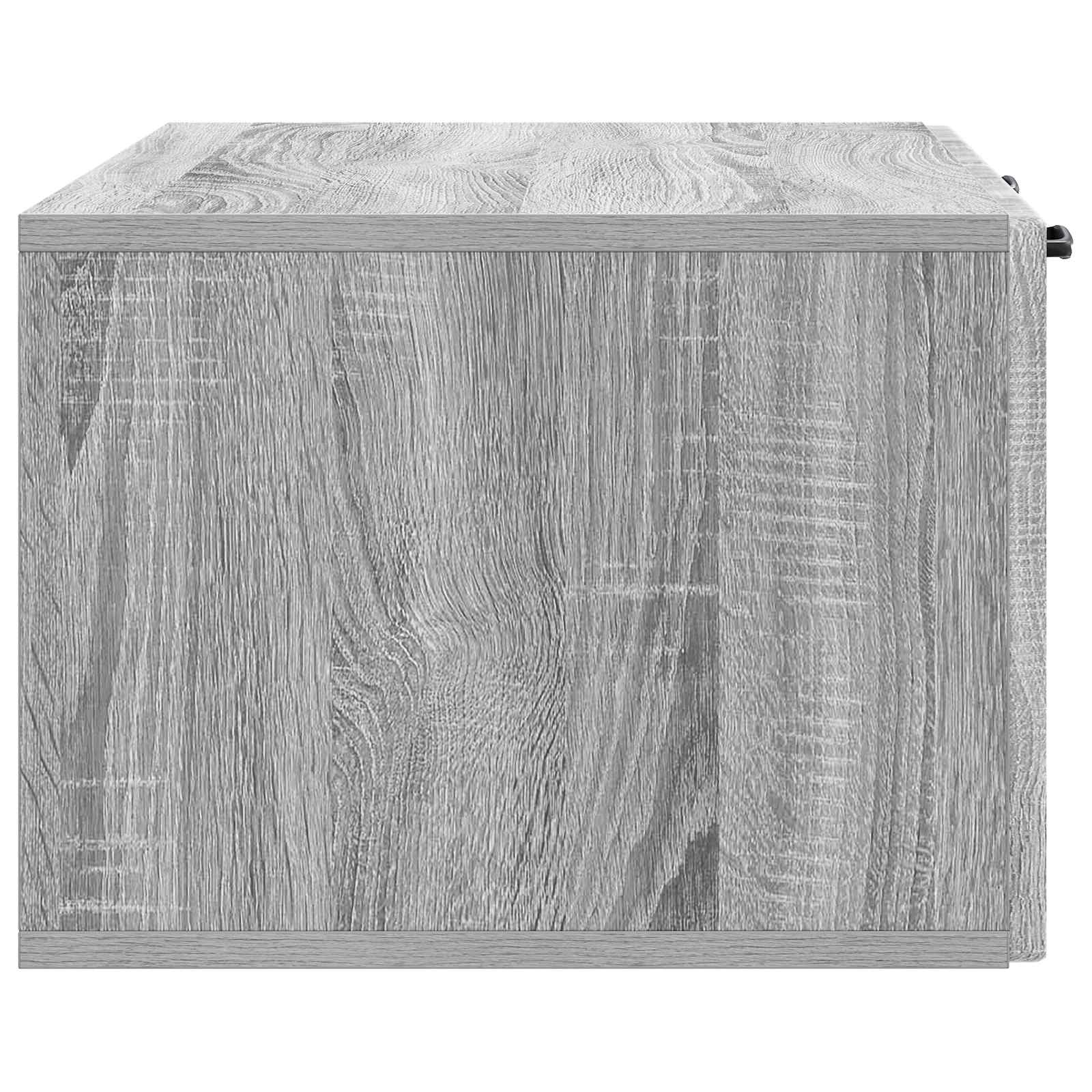Sieninė TV spintelė Pilka sonoma ąžuolo 78,5 x 41 x 30 cm