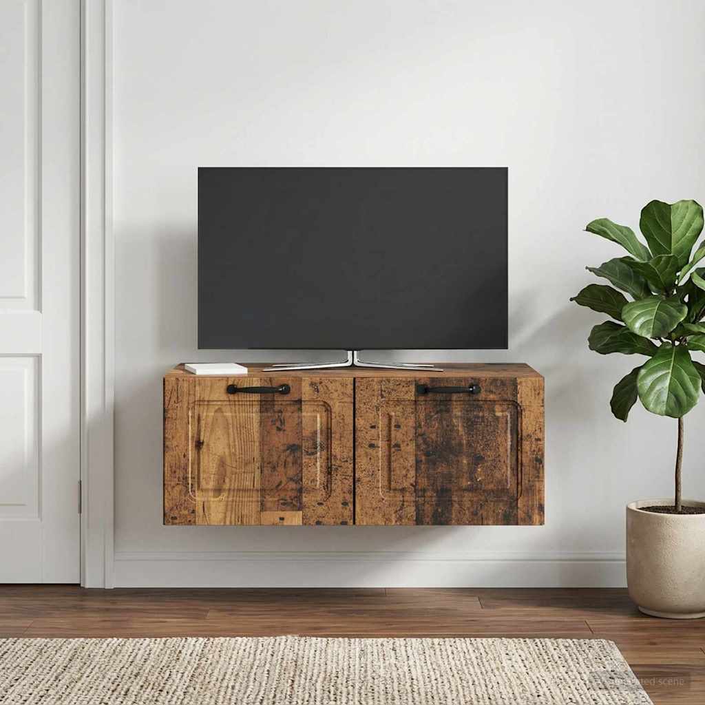 Sieninė TV spintelė Sendintos medienos 78,5 x 41 x 30 cm