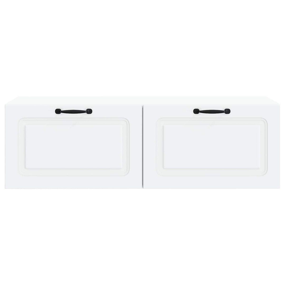 Sieninė TV spintelė Balta 98 x 41 x 30 cm Apdirbta mediena