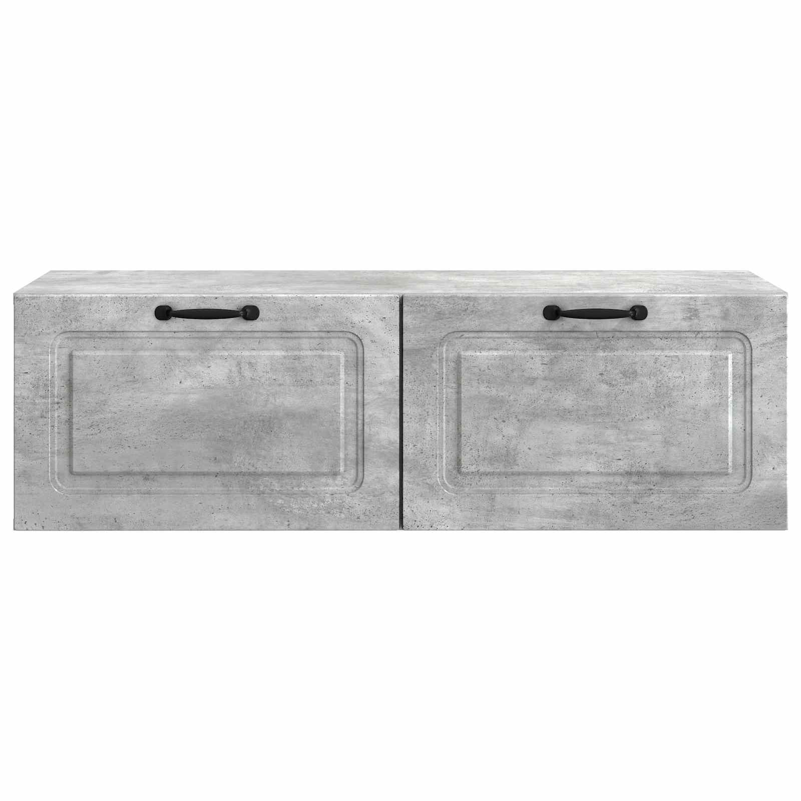 Sieninė TV spintelė Betono pilka 98 x 41 x 30 cm