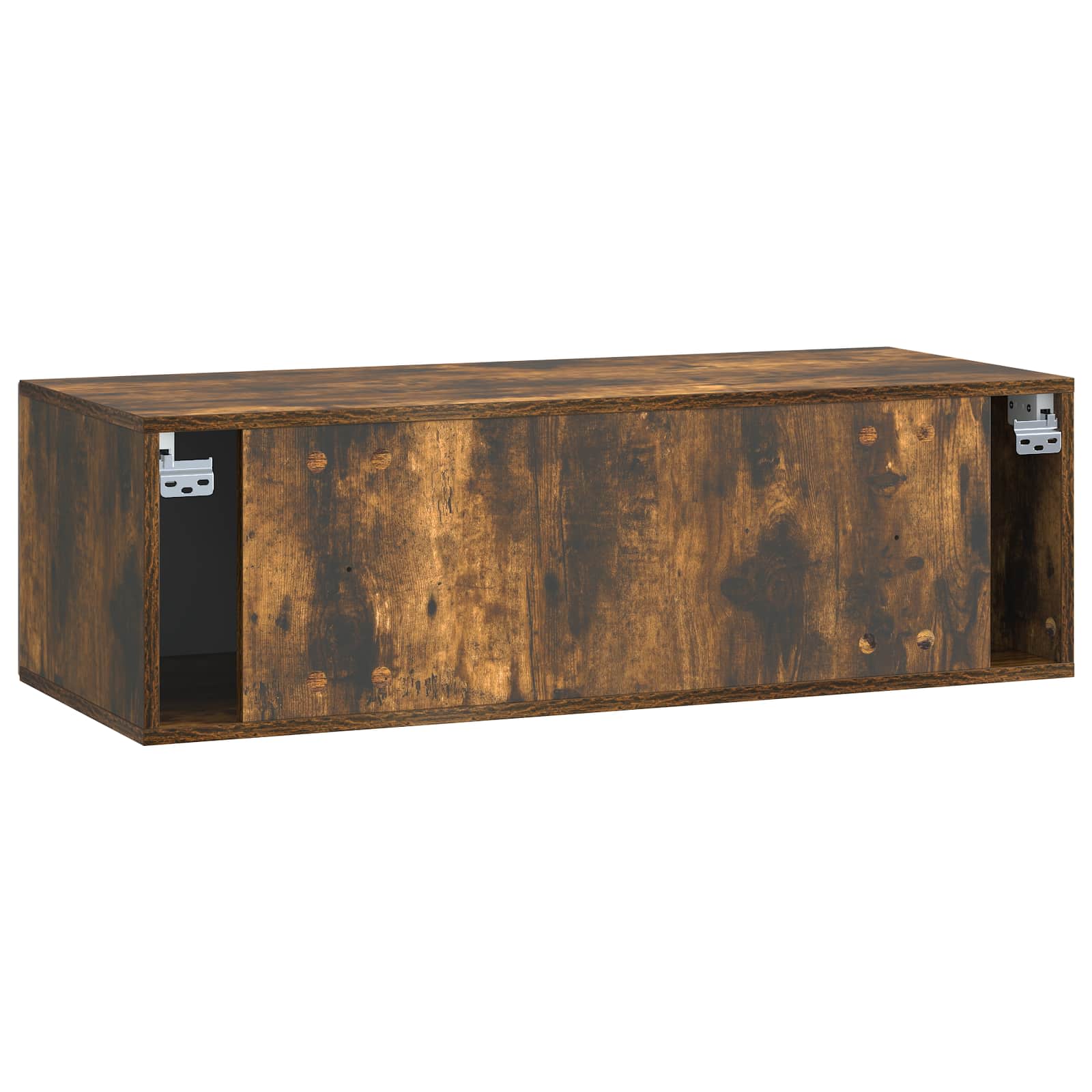 Sieninė TV spintelė Dūminio ąžuolo 98 x 41 x 30 cm