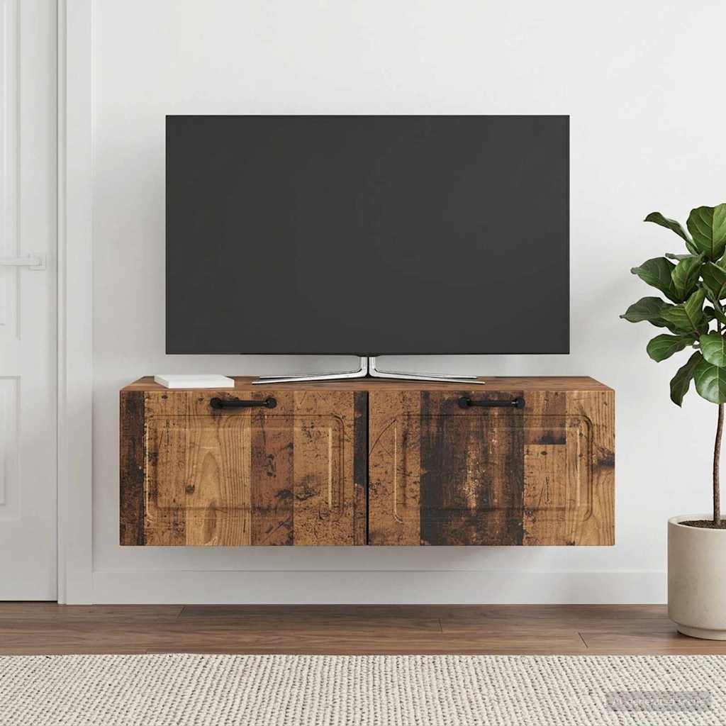 Sieninė TV spintelė Sendintos medienos 98 x 41 x 30 cm