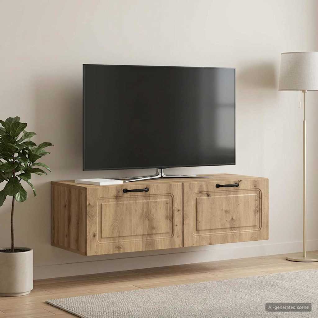 Sieninė TV spintelė Artisano ąžuolo 98 x 41 x 30 cm