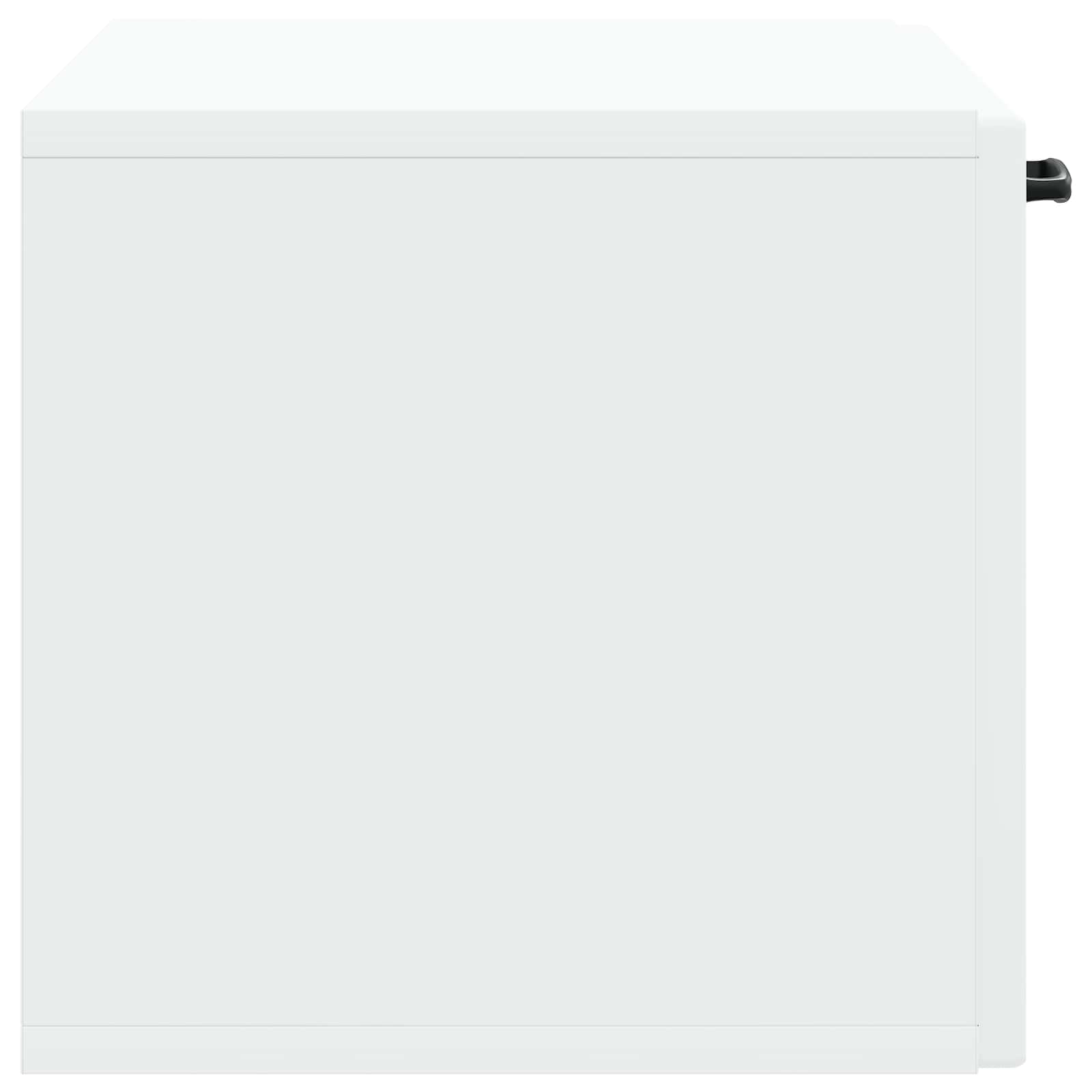 Sieninė TV spintelė Balta 59,5 x 31 x 30 cm Apdirbta mediena