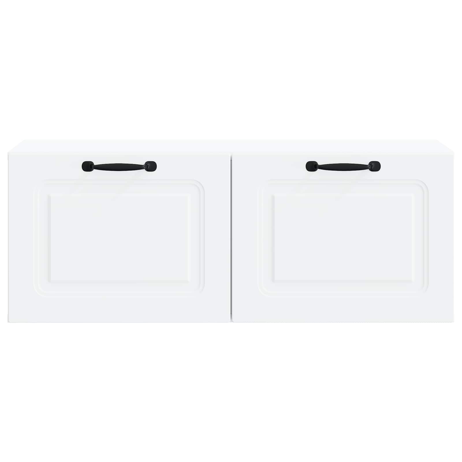 Sieninė TV spintelė Balta 78,5 x 31 x 30 cm Apdirbta mediena