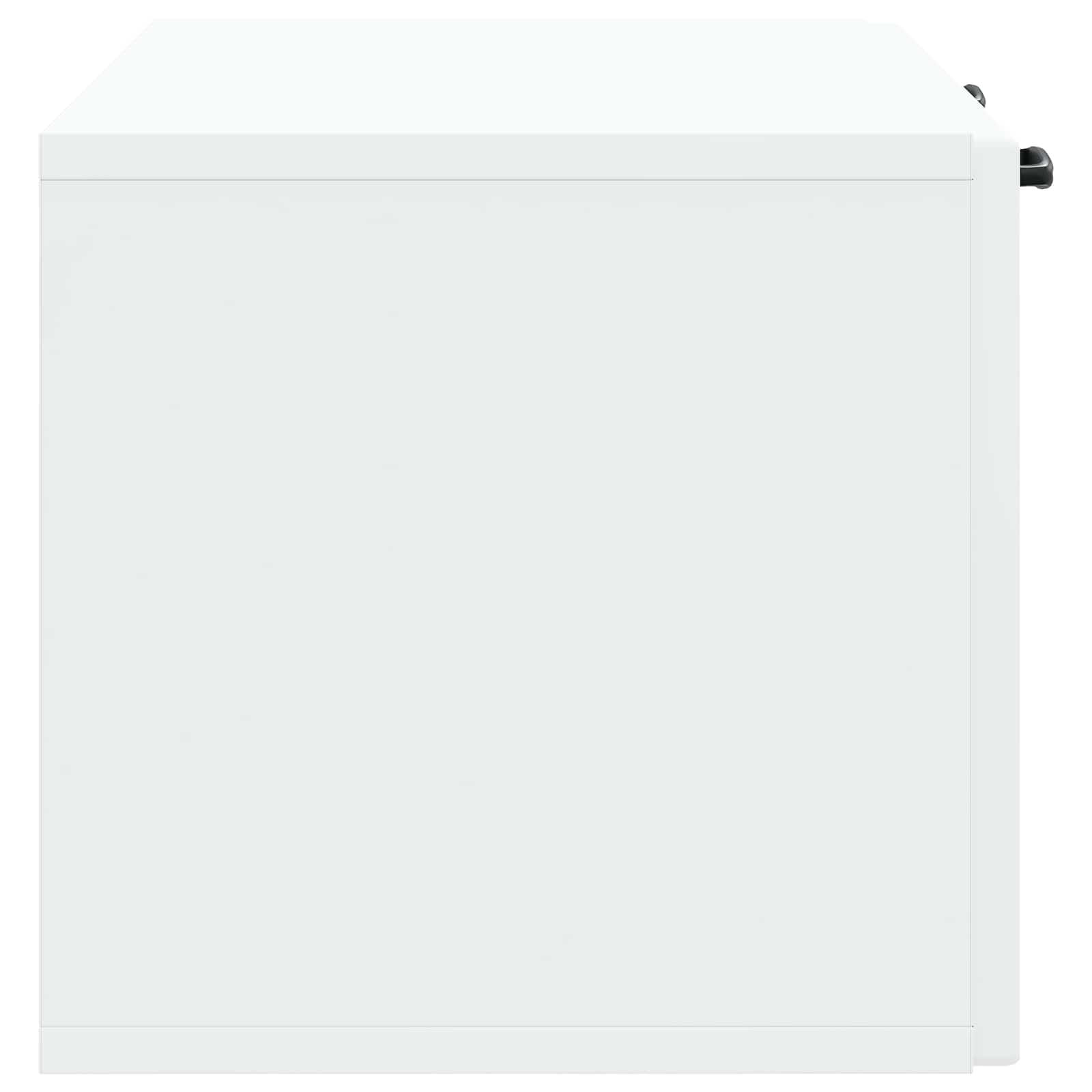 Sieninė TV spintelė Balta 78,5 x 31 x 30 cm Apdirbta mediena