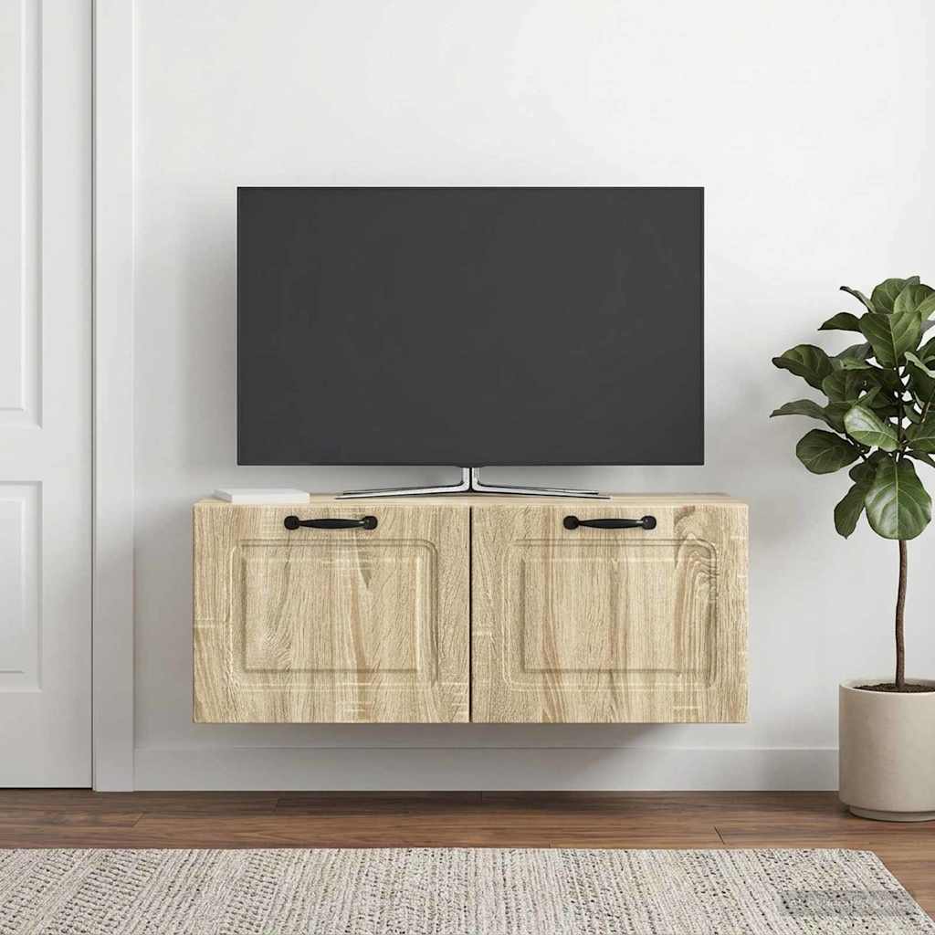 Sieninė TV spintelė Sonoma ąžuolas 78,5 x 31 x 30 cm