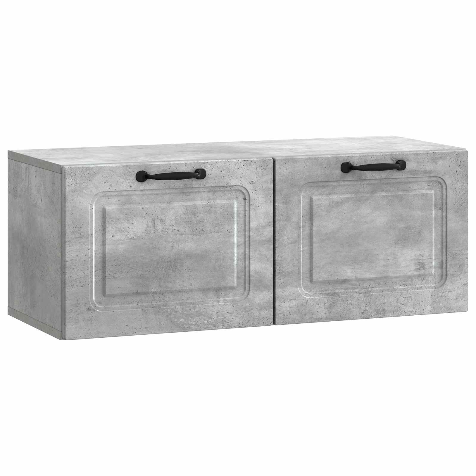 Sieninė TV spintelė Betono pilka 78,5 x 31 x 30 cm