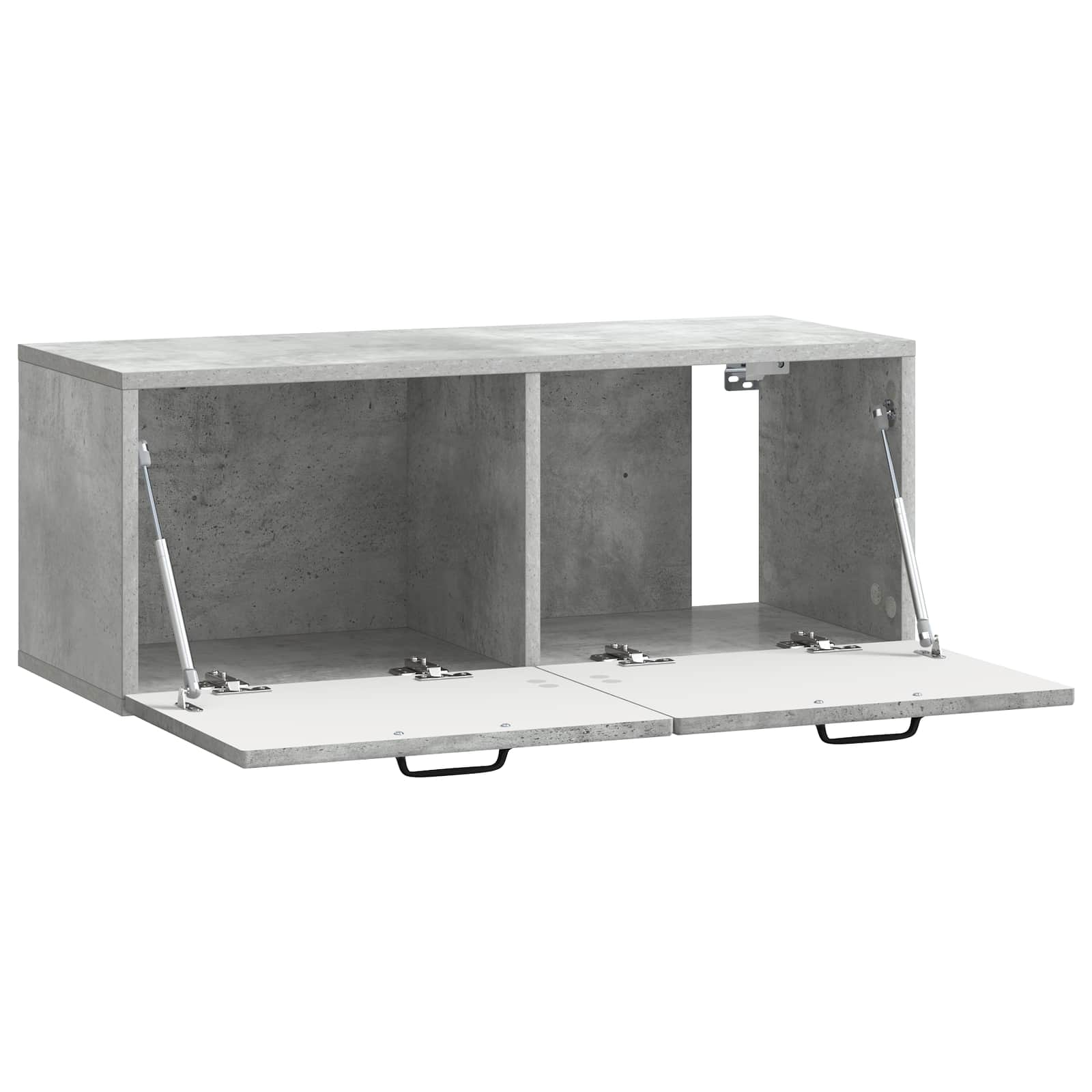 Sieninė TV spintelė Betono pilka 78,5 x 31 x 30 cm