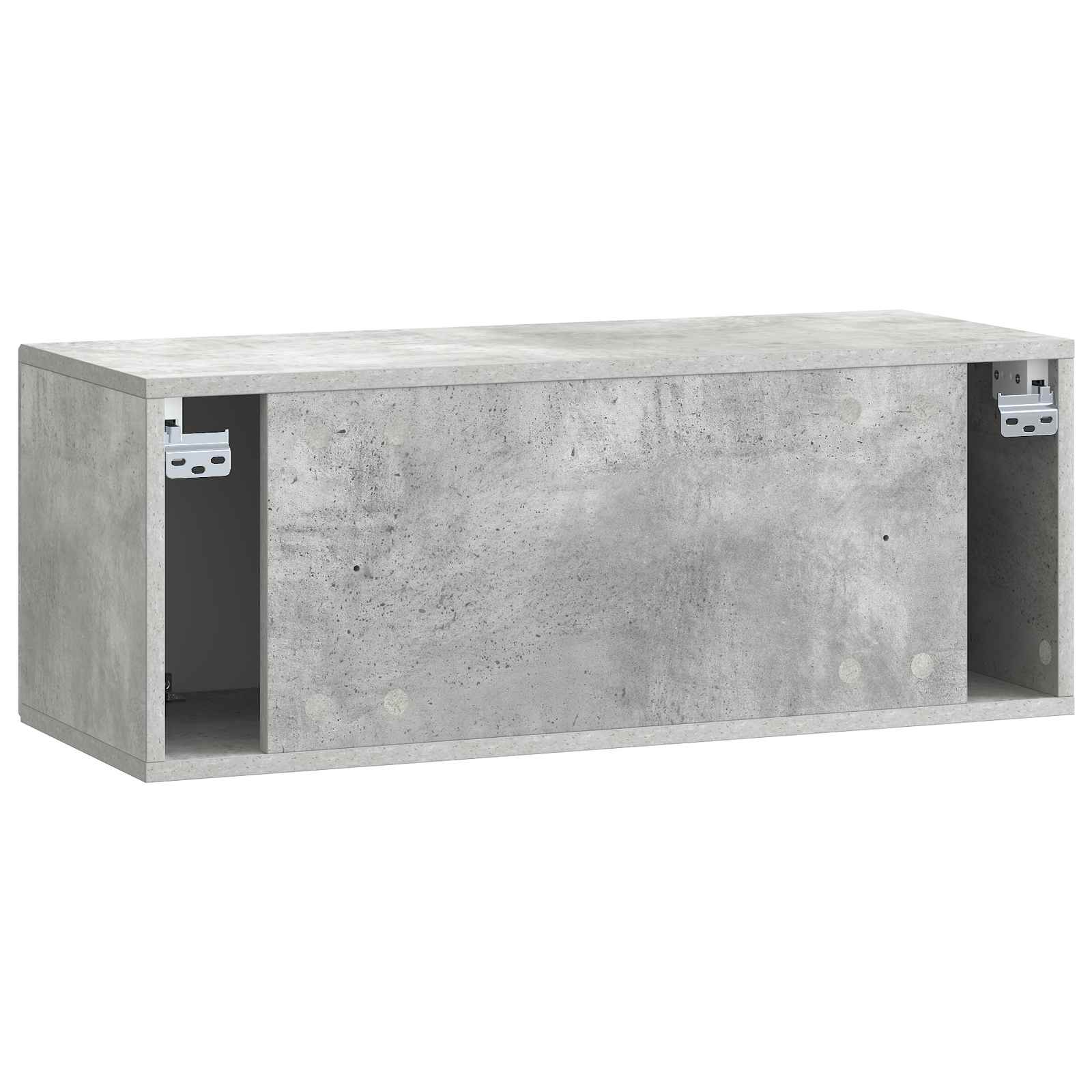 Sieninė TV spintelė Betono pilka 78,5 x 31 x 30 cm