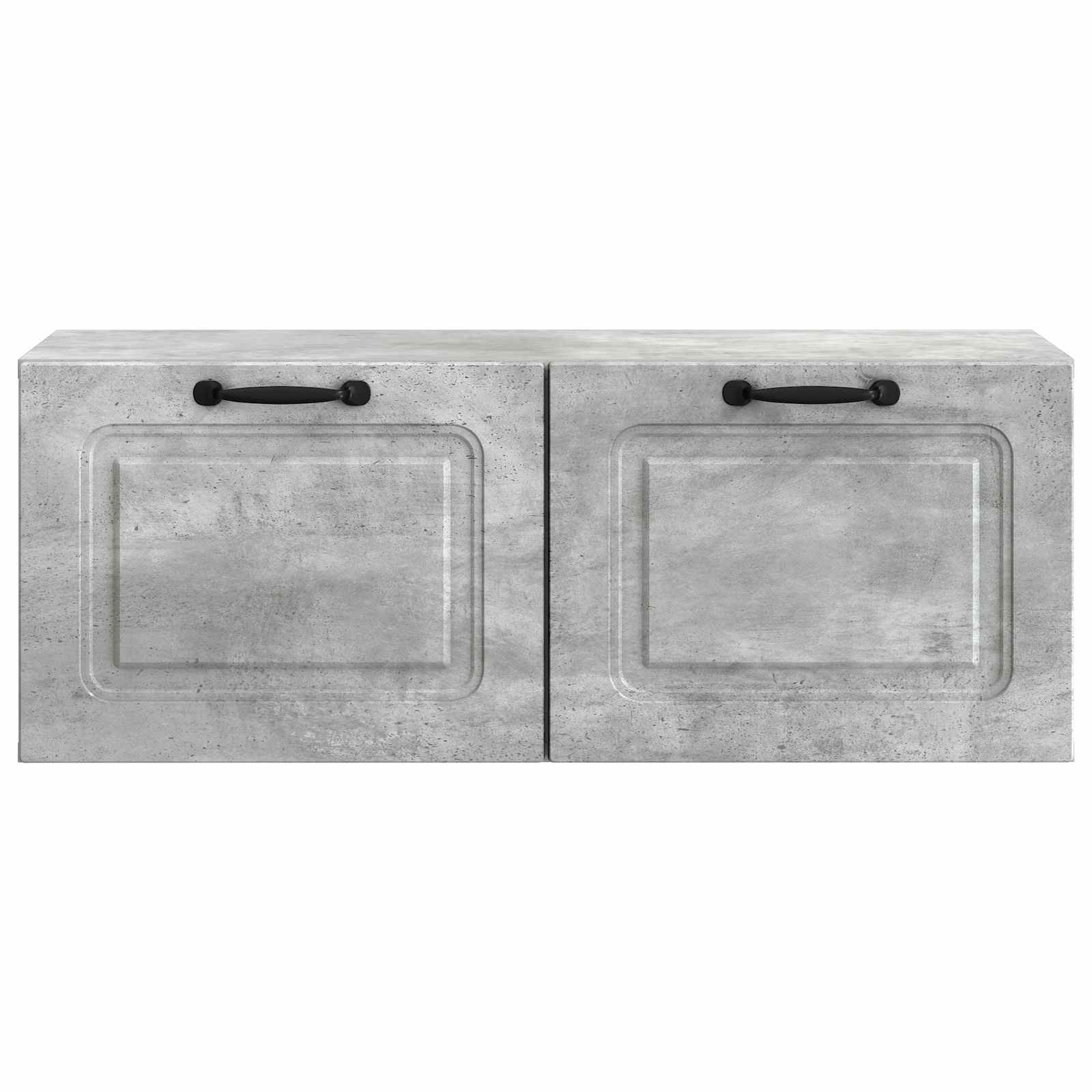 Sieninė TV spintelė Betono pilka 78,5 x 31 x 30 cm