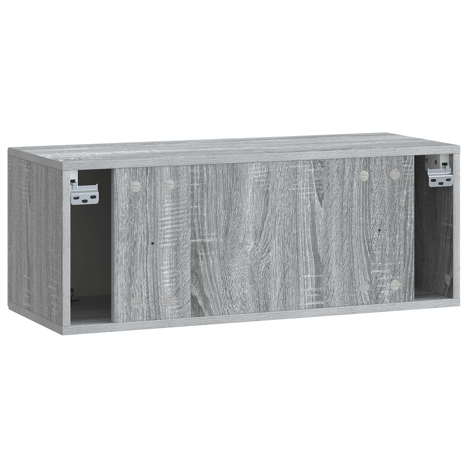 Sieninė TV spintelė Pilka sonoma ąžuolo 78,5 x 31 x 30 cm