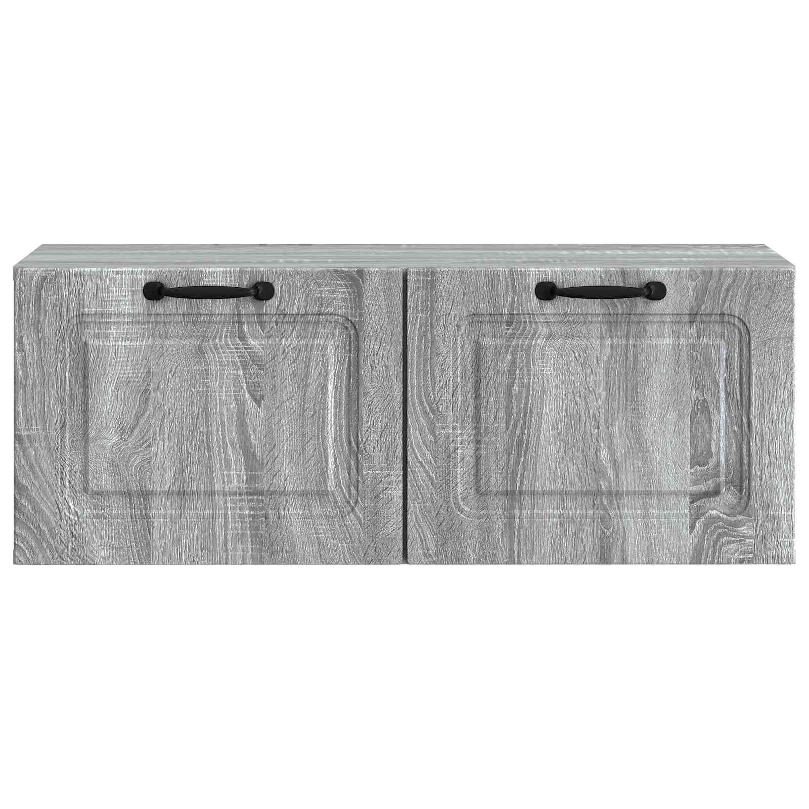Sieninė TV spintelė Pilka sonoma ąžuolo 78,5 x 31 x 30 cm