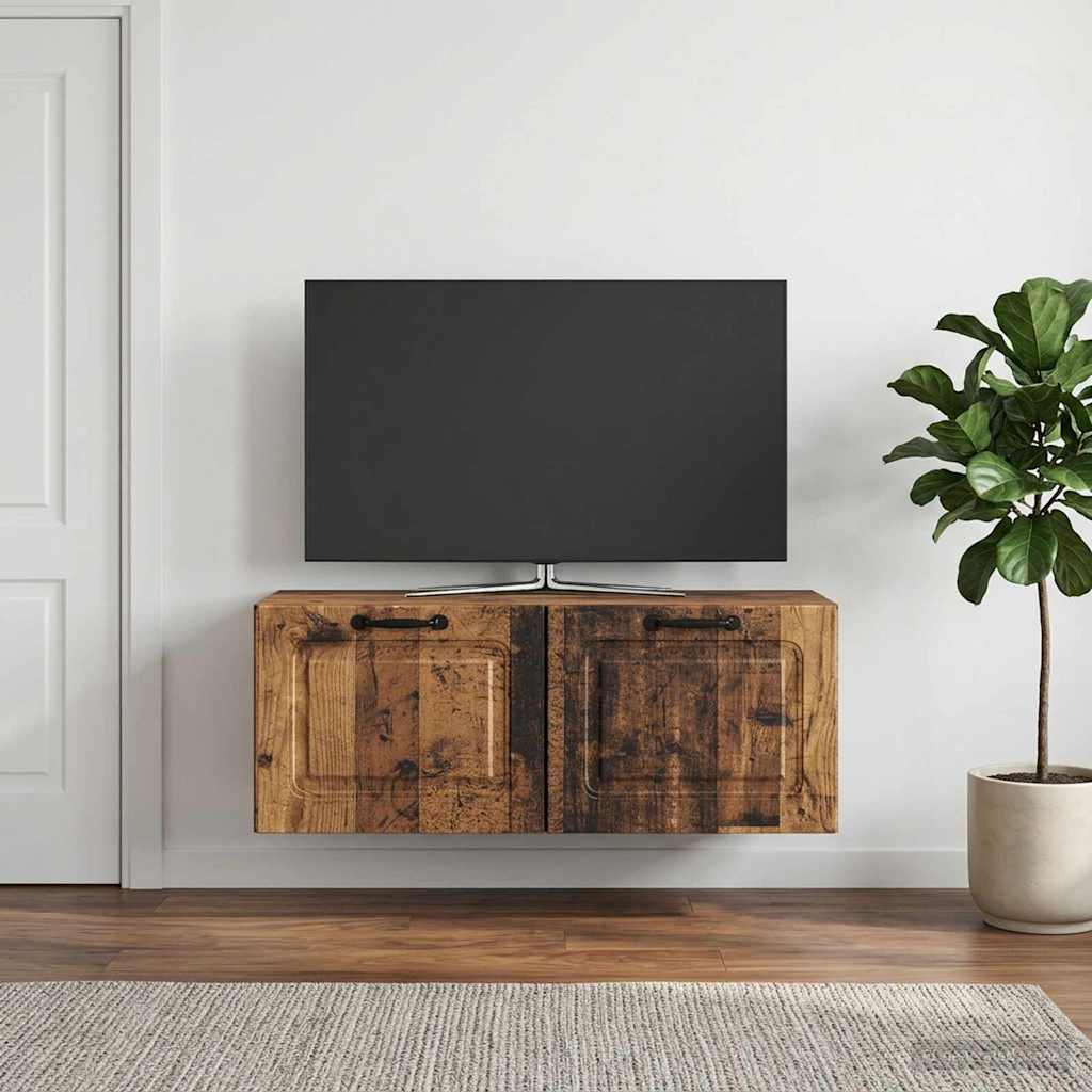 Sieninė TV spintelė Sendintos medienos 78,5 x 31 x 30 cm