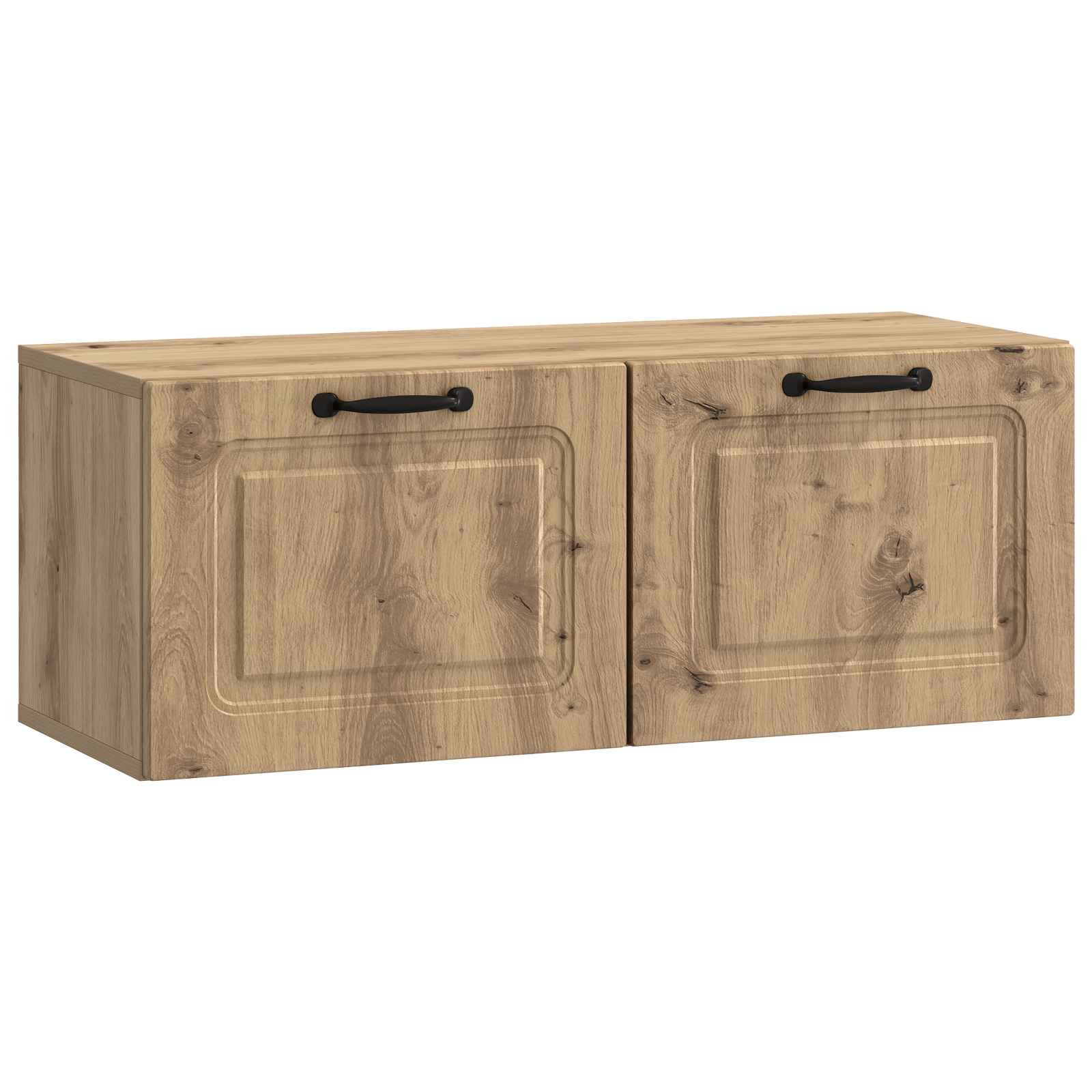 Sieninė TV spintelė Artisano ąžuolo 78,5 x 31 x 30 cm