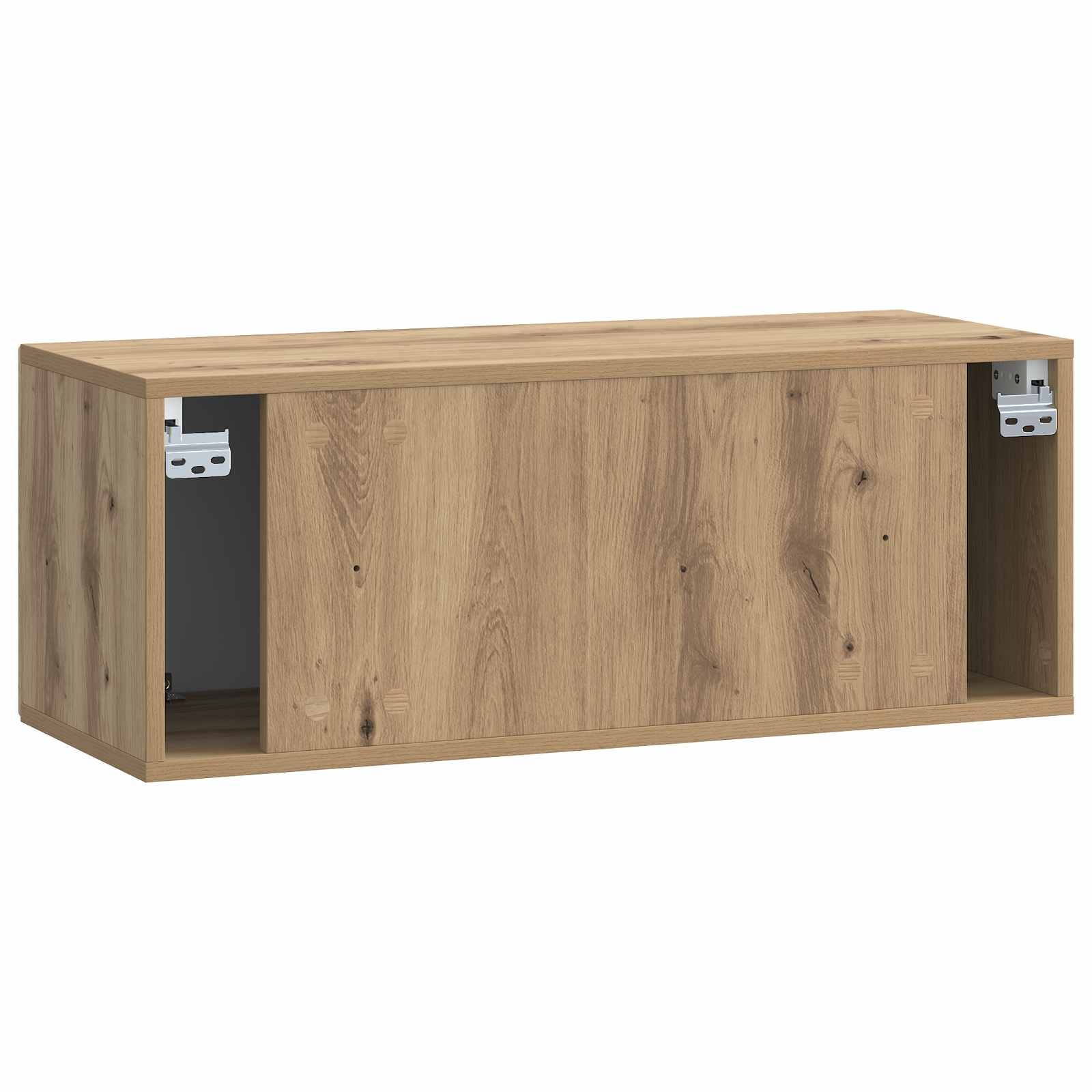 Sieninė TV spintelė Artisano ąžuolo 78,5 x 31 x 30 cm