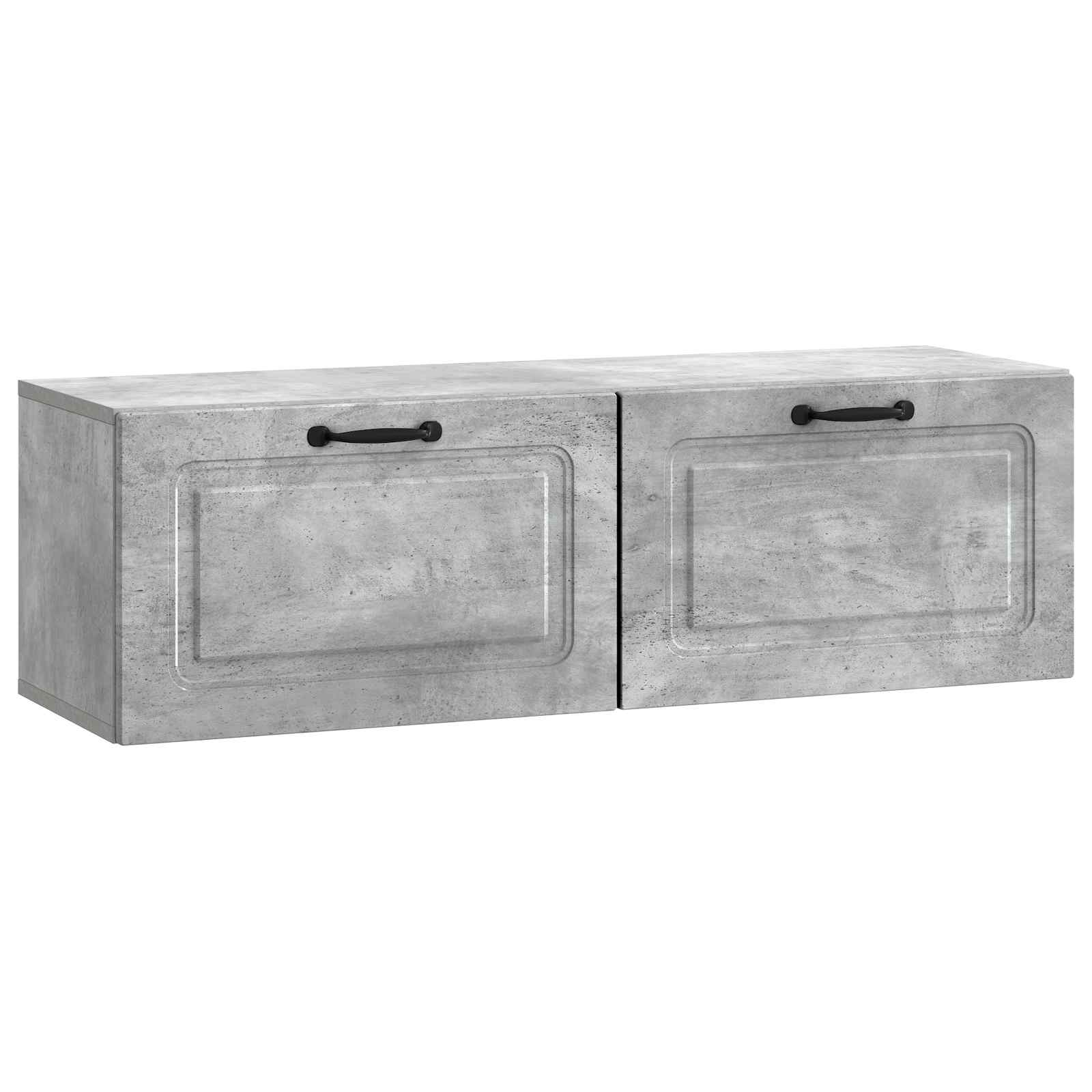 Sienas TV skapis Pelēks betons 98 x 31 x 30 cm