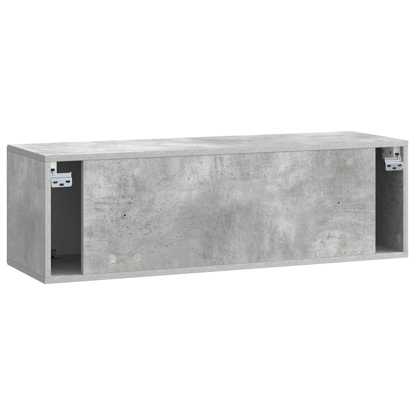 Sienas TV skapis Pelēks betons 98 x 31 x 30 cm