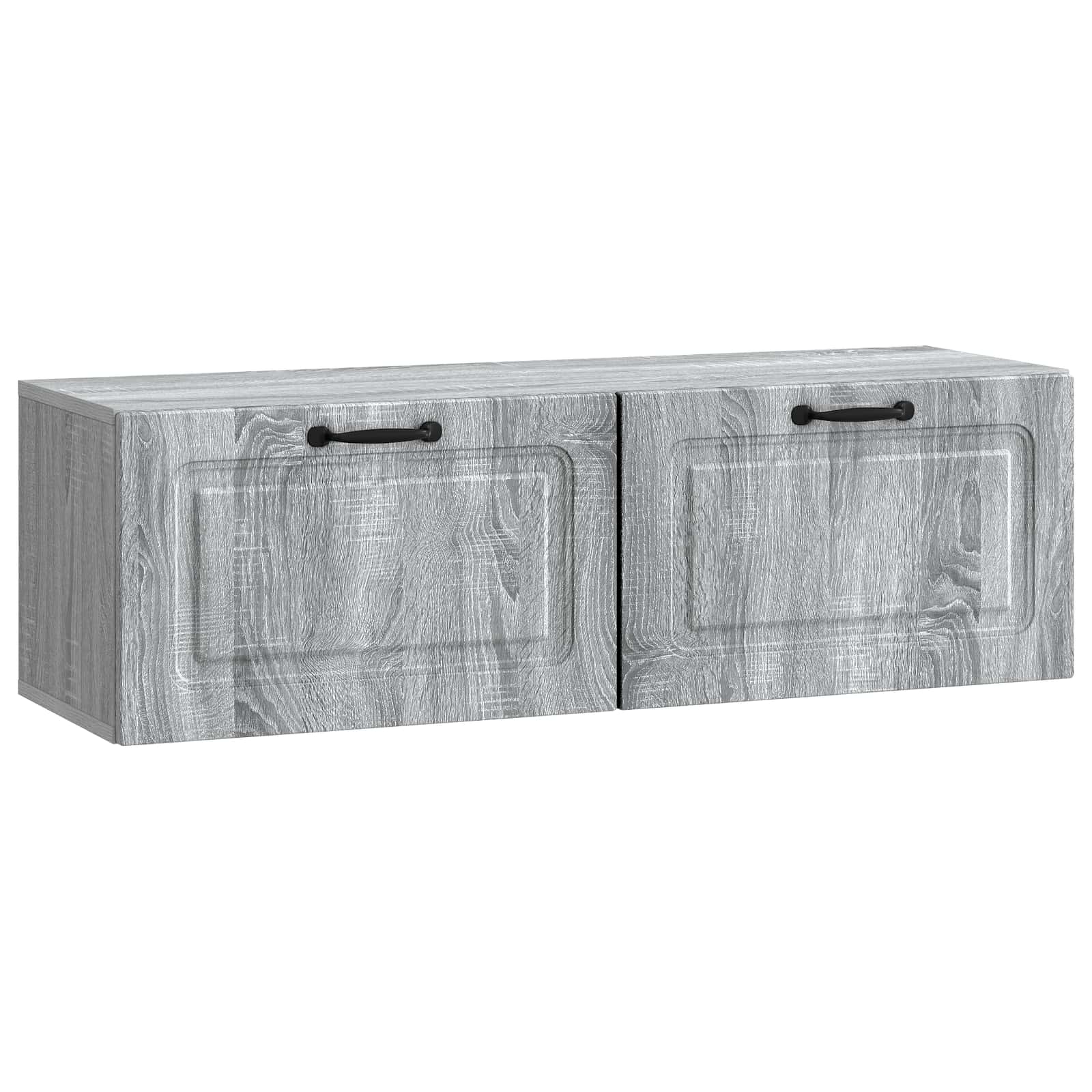 Sieninė TV spintelė Pilka sonoma ąžuolo 98 x 31 x 30 cm