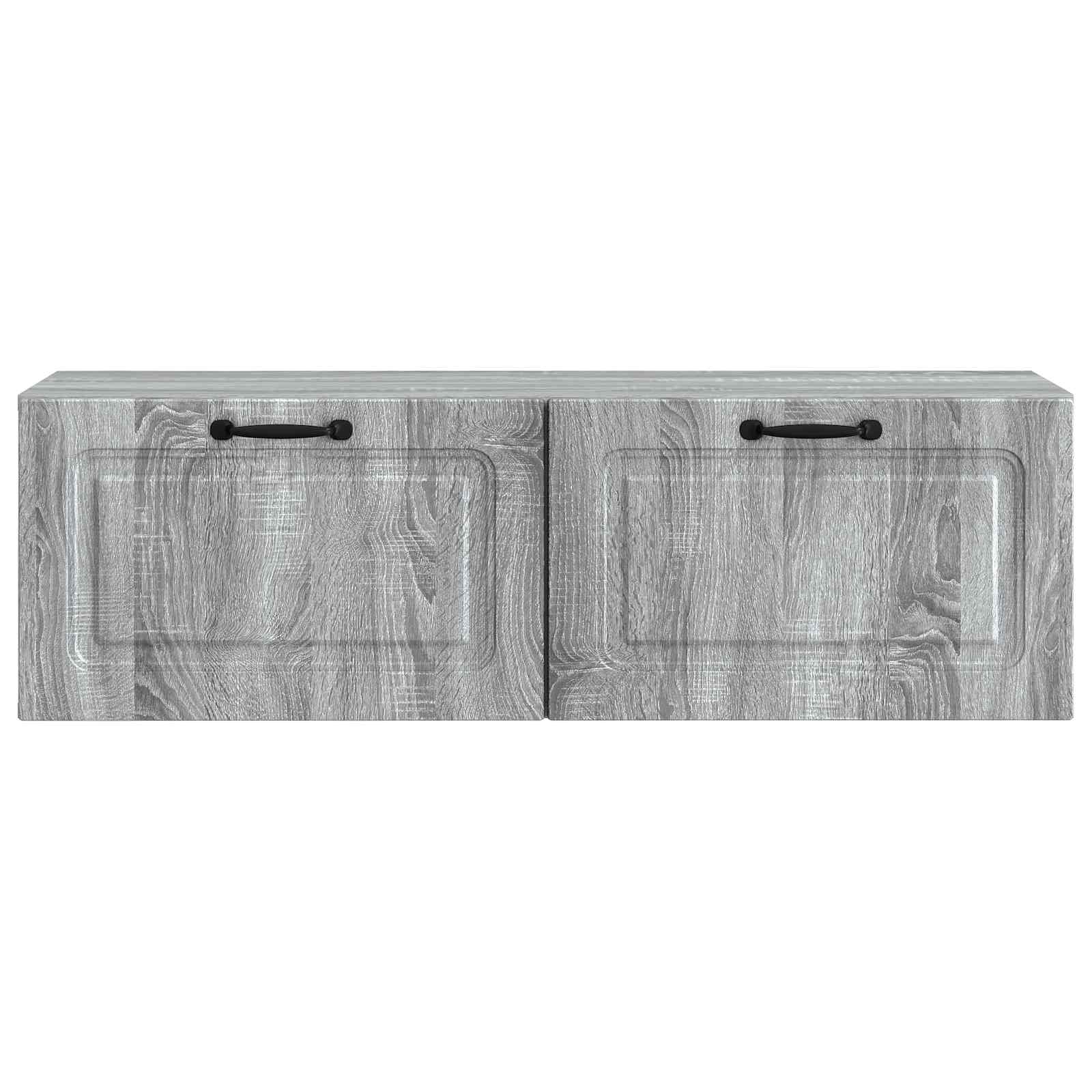 Sieninė TV spintelė Pilka sonoma ąžuolo 98 x 31 x 30 cm