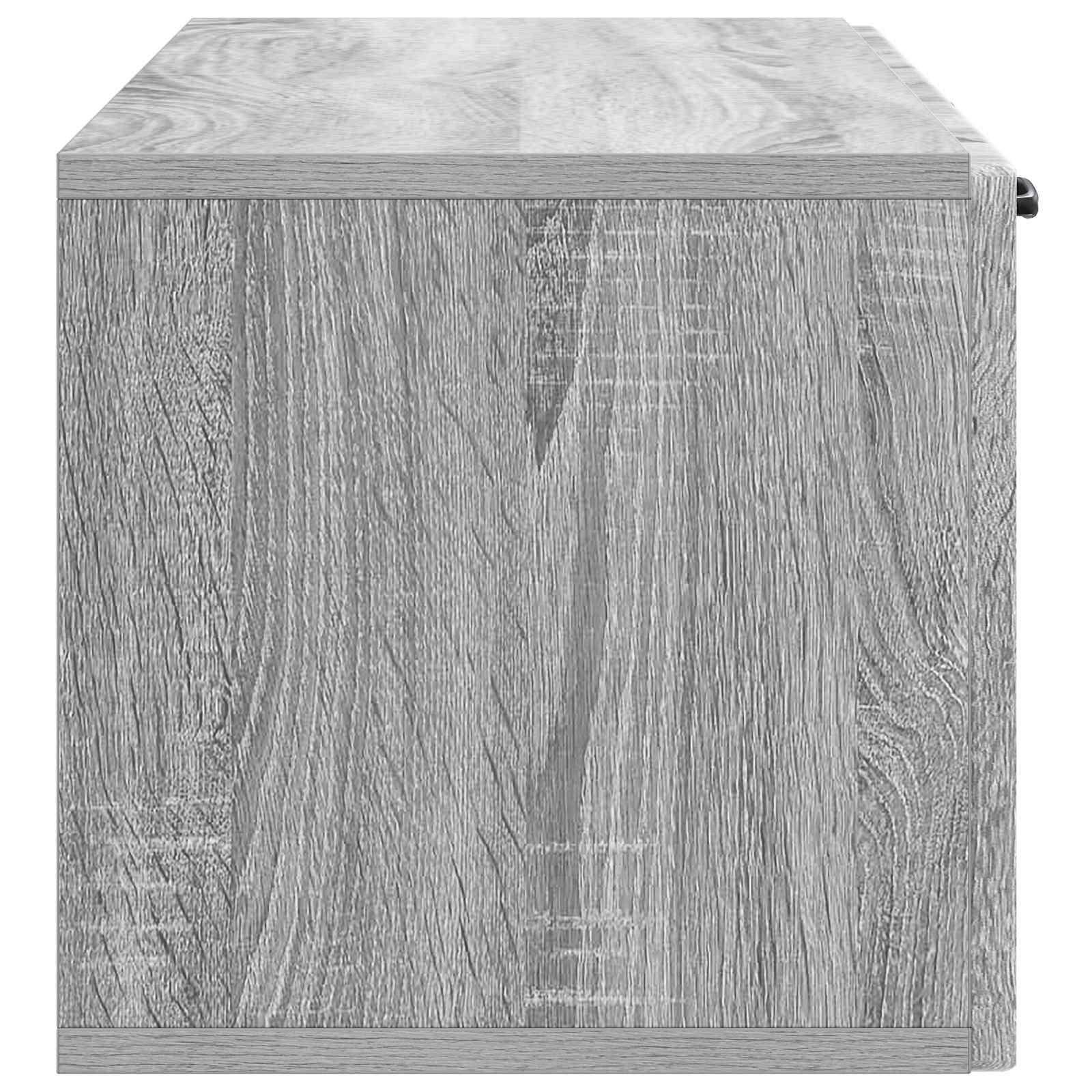 Sieninė TV spintelė Pilka sonoma ąžuolo 98 x 31 x 30 cm